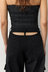 Sibuca Black Denim Jeans | Miista | Designed & Handmade in Europe