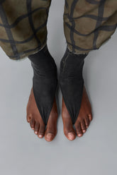 Andie Black Cupro Socks | Miista | Designed & Handmade in Europe