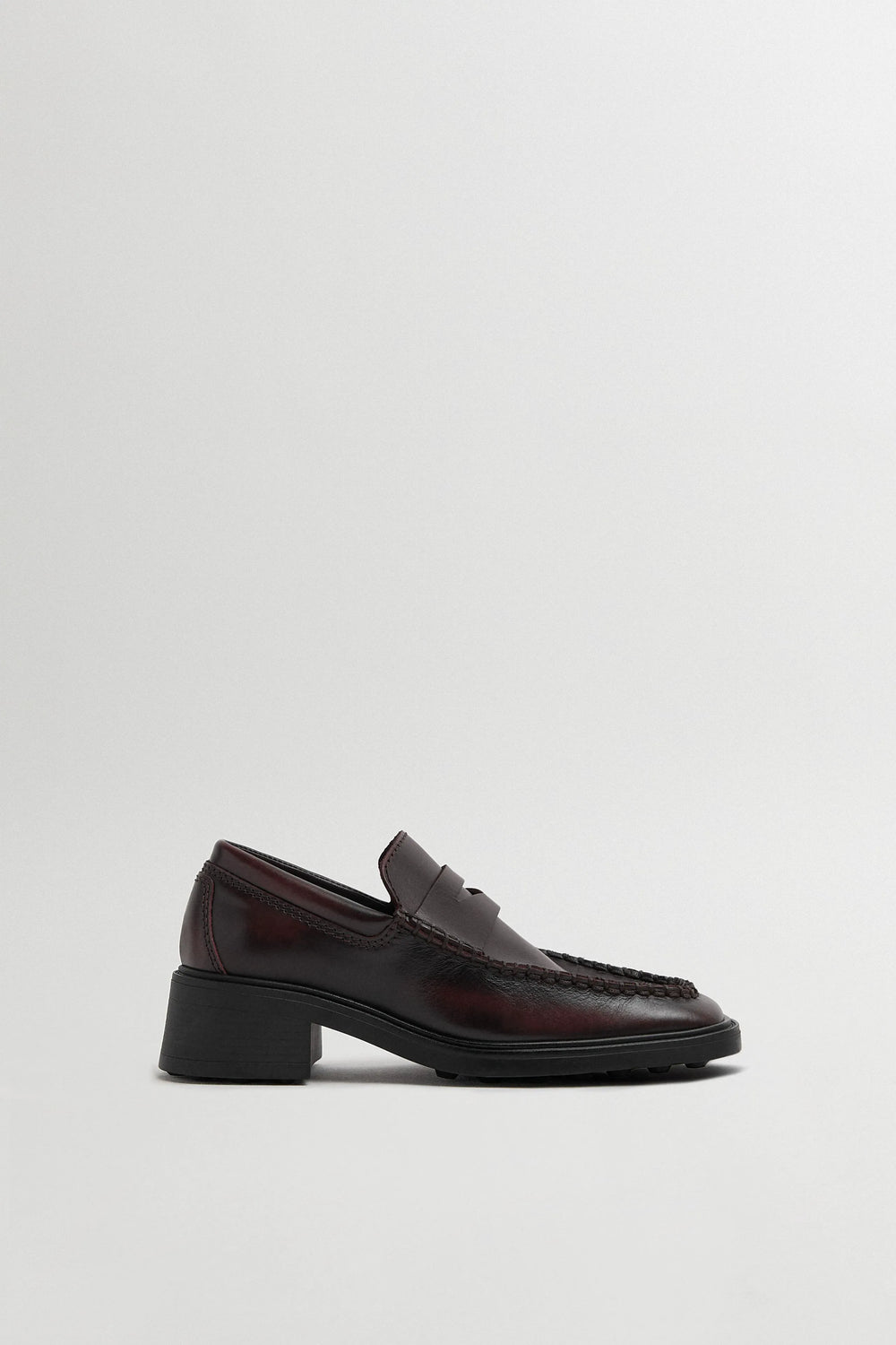 Eralia Loafers - Burgundy Leather | Miista | Designed & Handmade in Europe