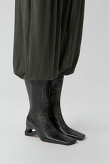 Sulay Boots - Black Brush Off Leather | Miista | Designed & Handmade in Europe