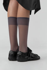 Nikoletta Black Lace Sneakers | Miista | Designed & Handmade in Europe