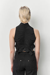 Tane Black Top | Miista | Designed & Handmade in Europe