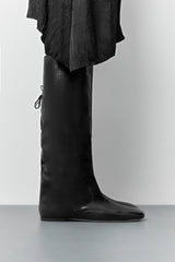 Karola Black Tall Boots | Miista | Designed & Handmade in Europe