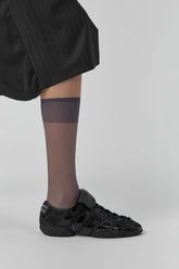 Nikoletta Black Lace Sneakers | Miista | Designed & Handmade in Europe