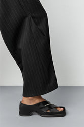 Nira Black Sandals | Miista | Designed & Handmade in Europe