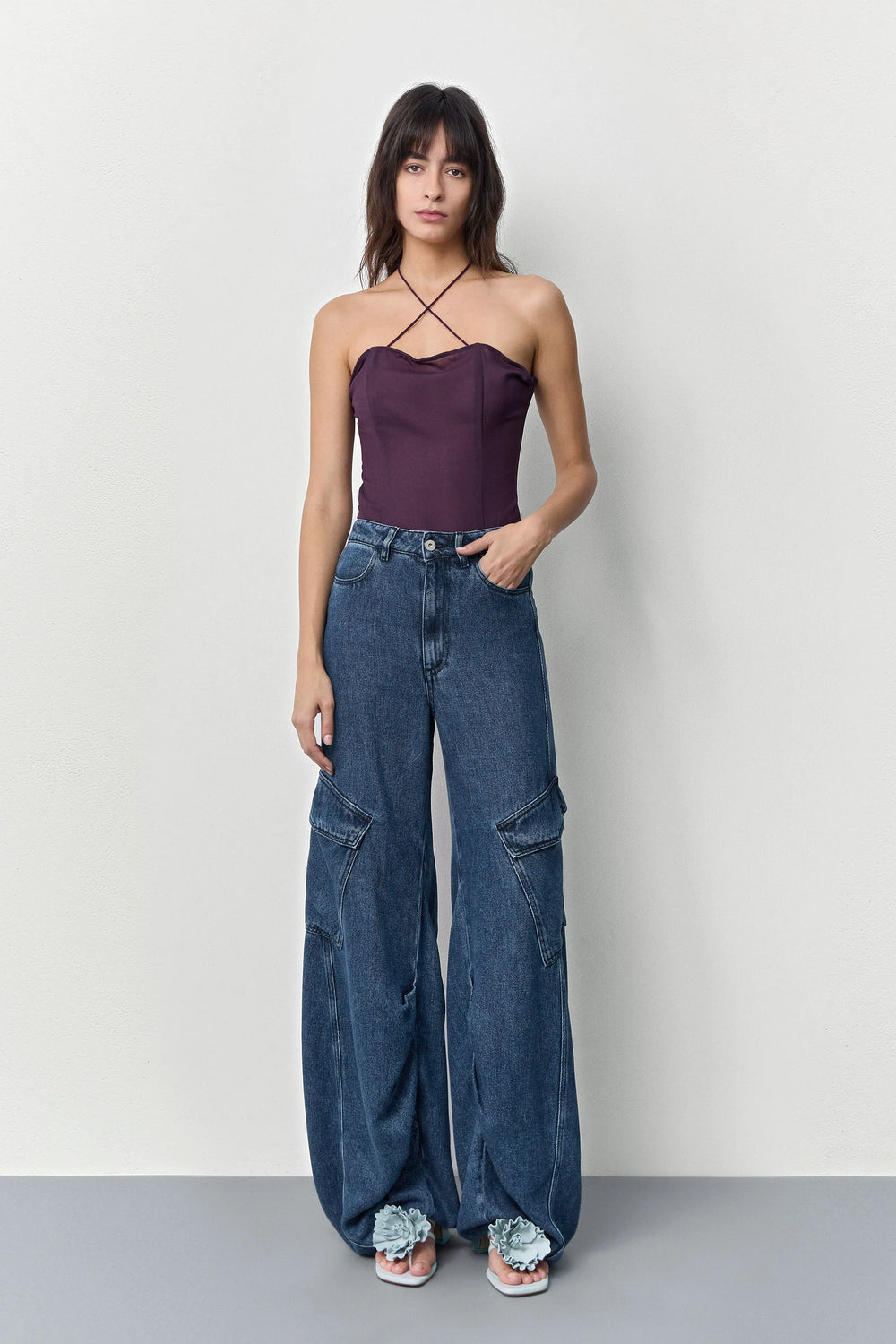 Sibuca Denim Blue Jeans | Miista | Designed & Handmade in Europe