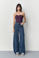 Sibuca Denim Blue Jeans | Miista | Designed & Handmade in Europe