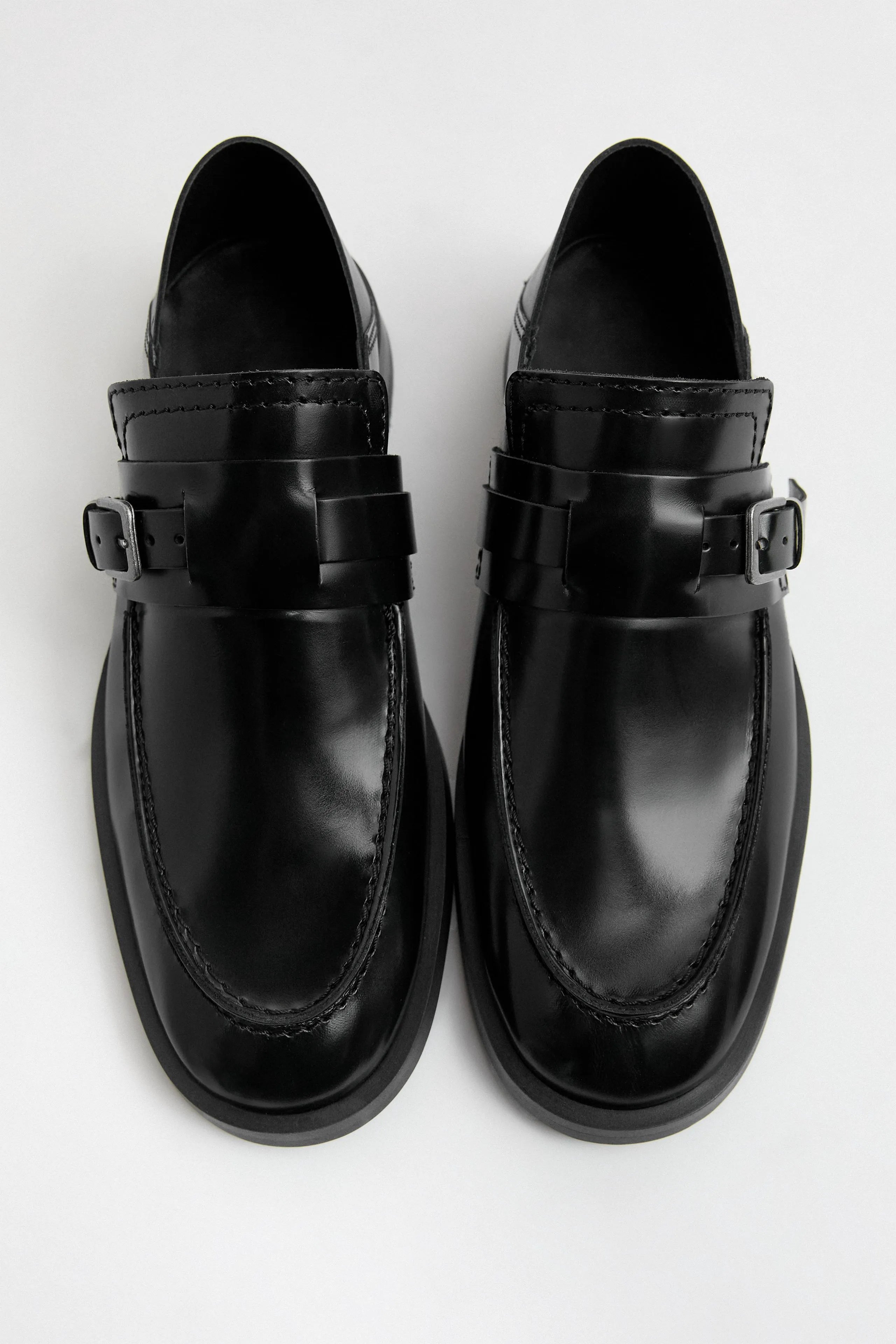 Els Mules  - Black Leather | Miista | Designed & Handmade in Europe
