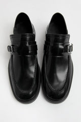 Els Mules  - Black Leather | Miista | Designed & Handmade in Europe