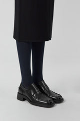 Amelia Loafers - Black Leather | Miista | Designed & Handmade in Europe
