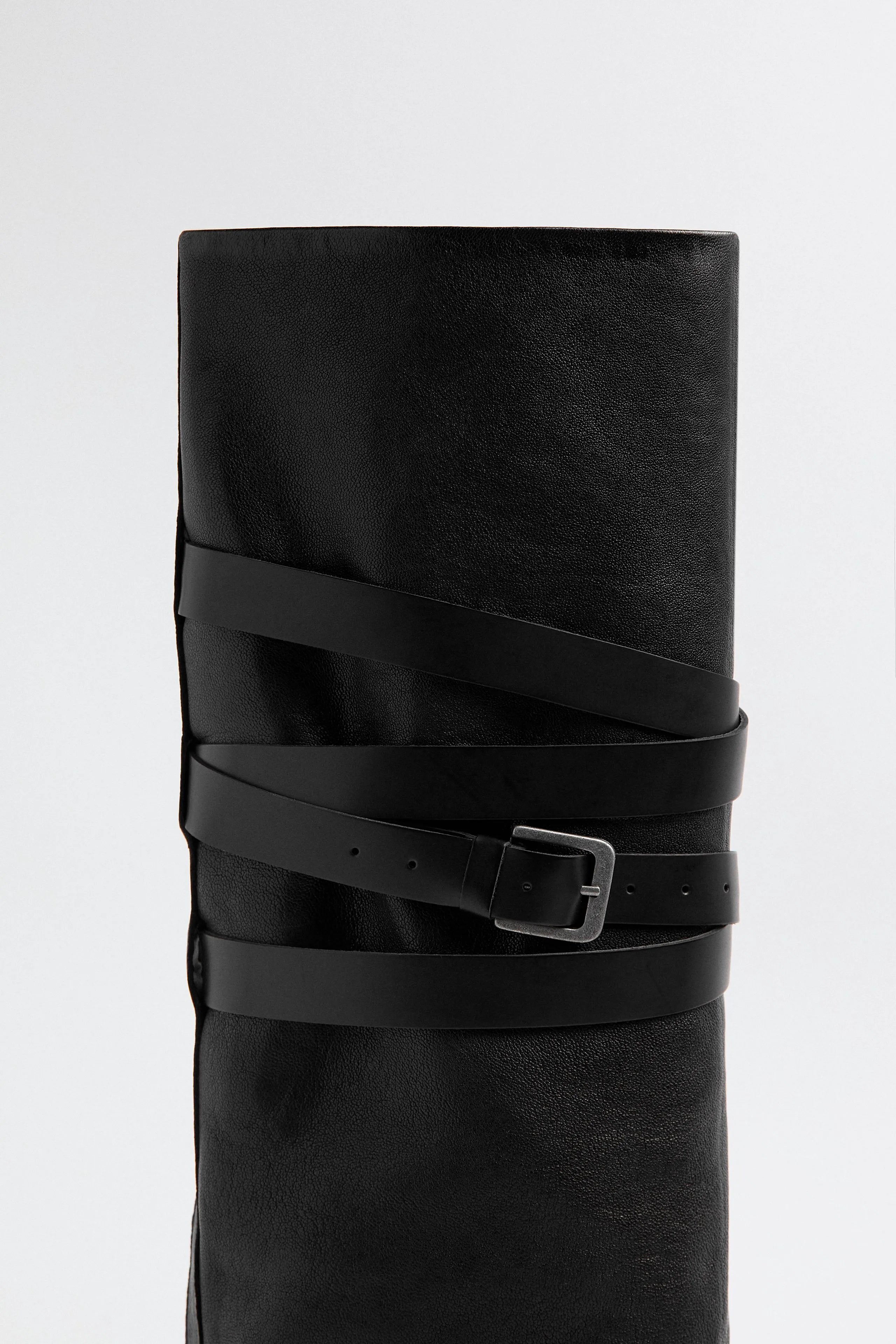 Katarzyna Boots - Black Leather | Miista | Designed & Handmade in Europe