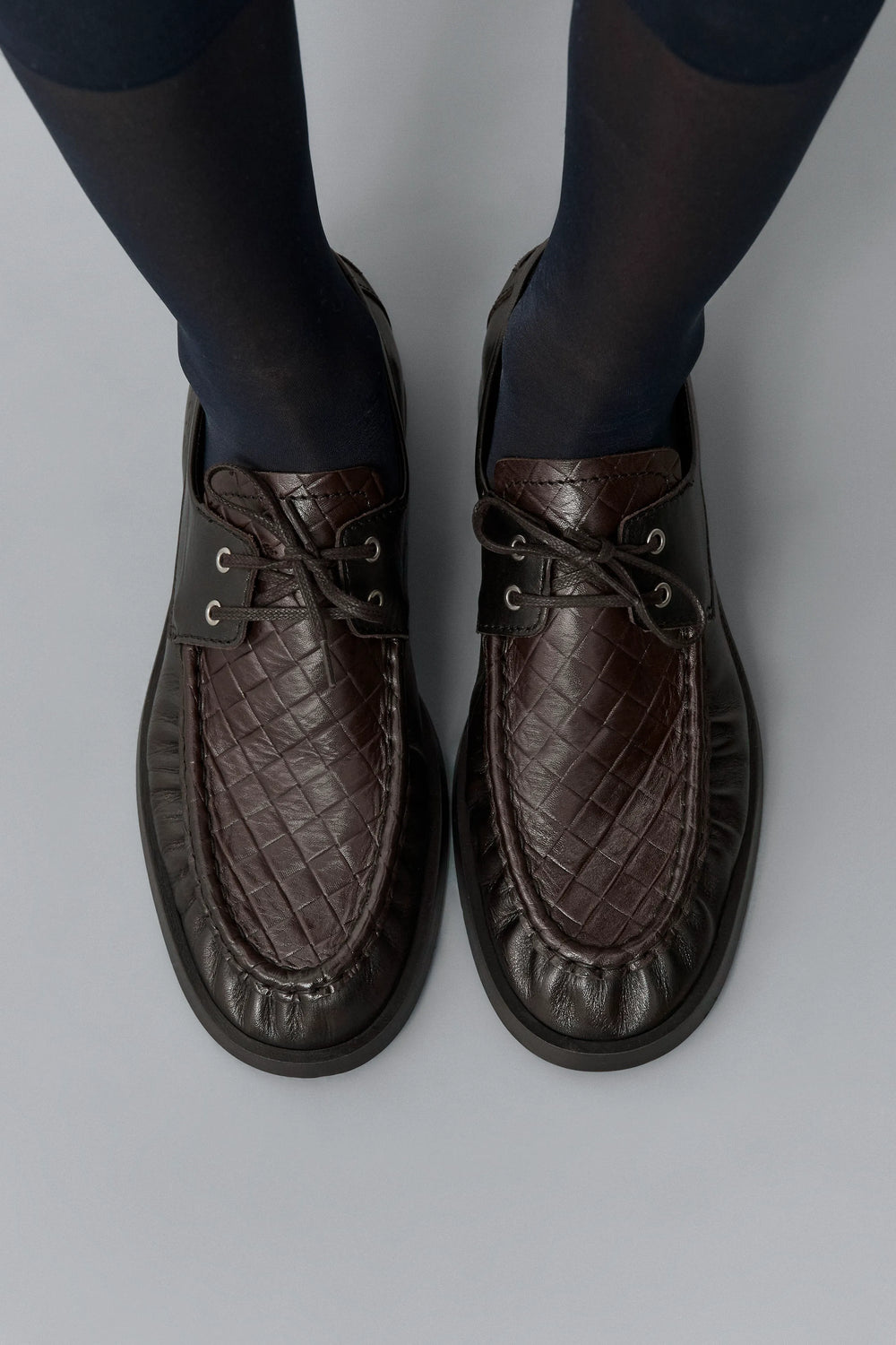 Edelira Brown Derby Loafers | Miista | Designed & Handmade in Europe