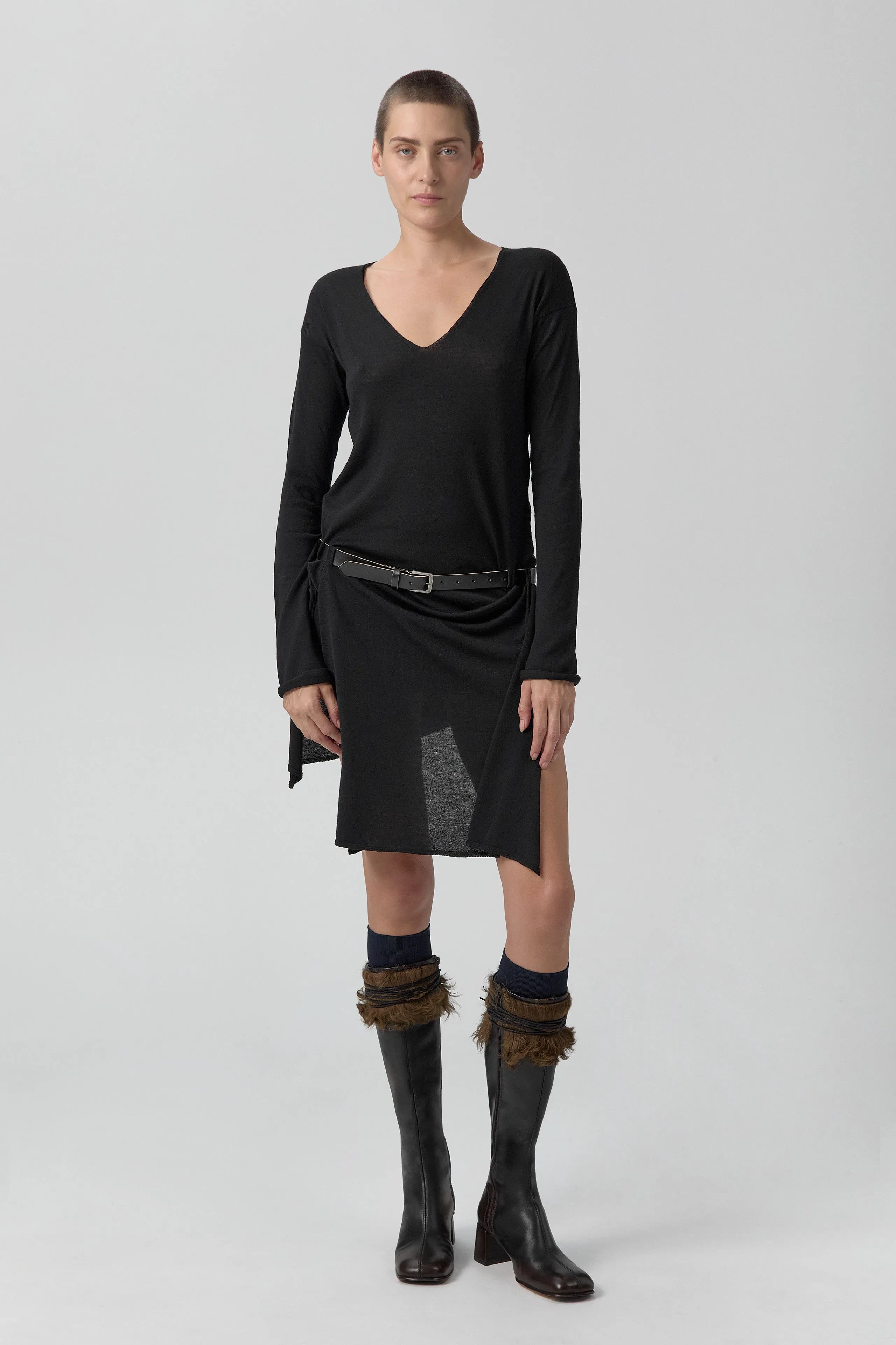 Saura Boots - Dark Brown Leather | Miista | Designed & Handmade in Europe