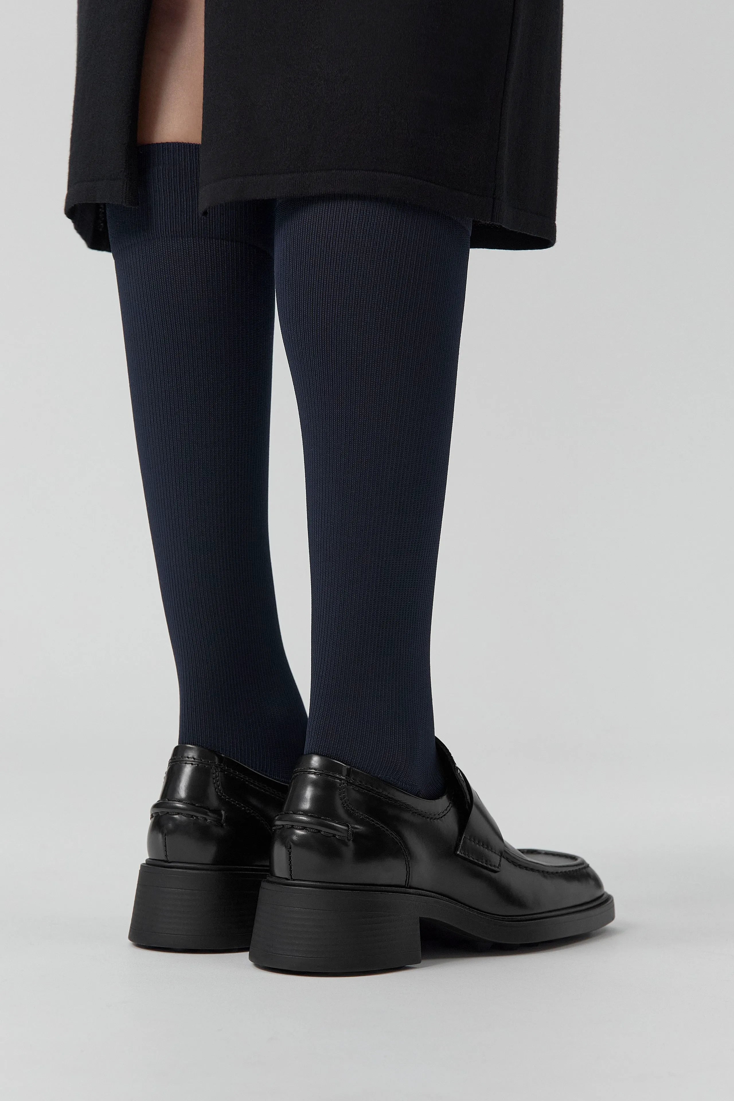 Amelia Loafers - Black Leather | Miista | Designed & Handmade in Europe