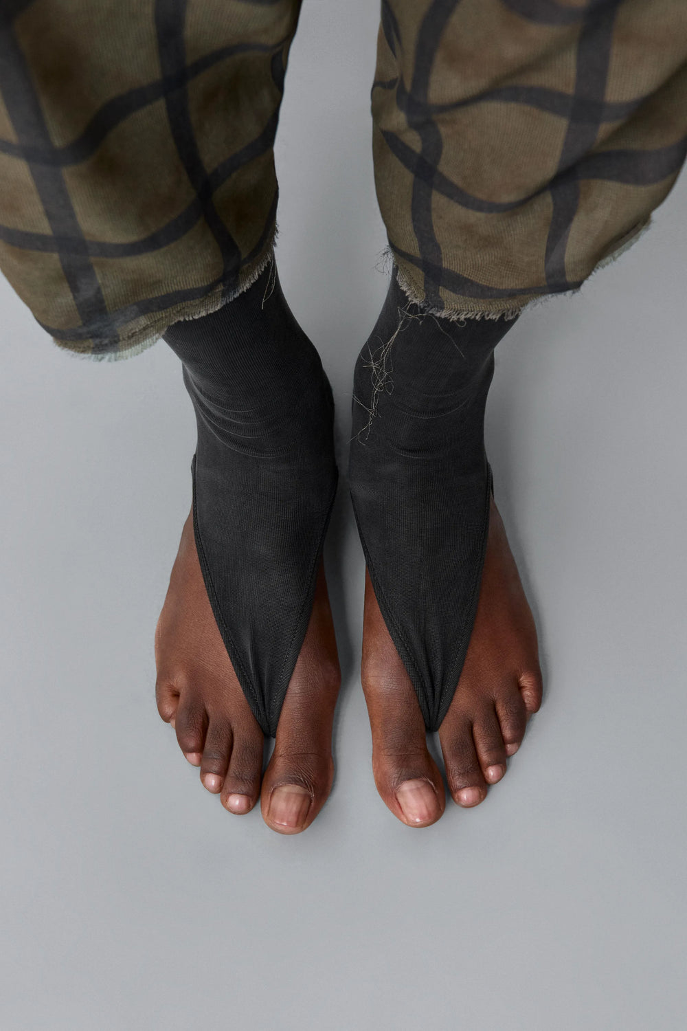 Andie Black Cupro Socks | Miista | Designed & Handmade in Europe