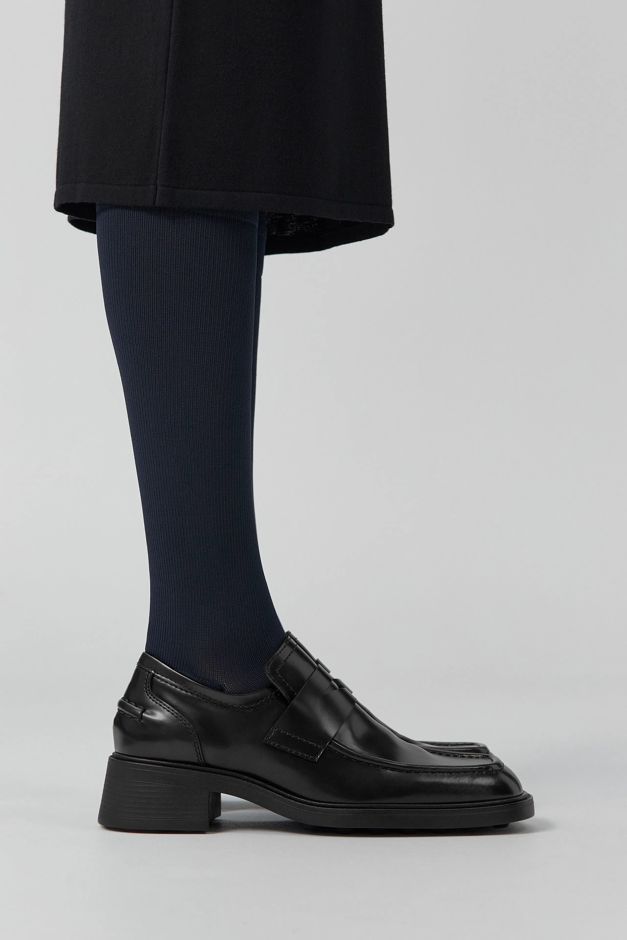 Amelia Loafers - Black Leather | Miista | Designed & Handmade in Europe