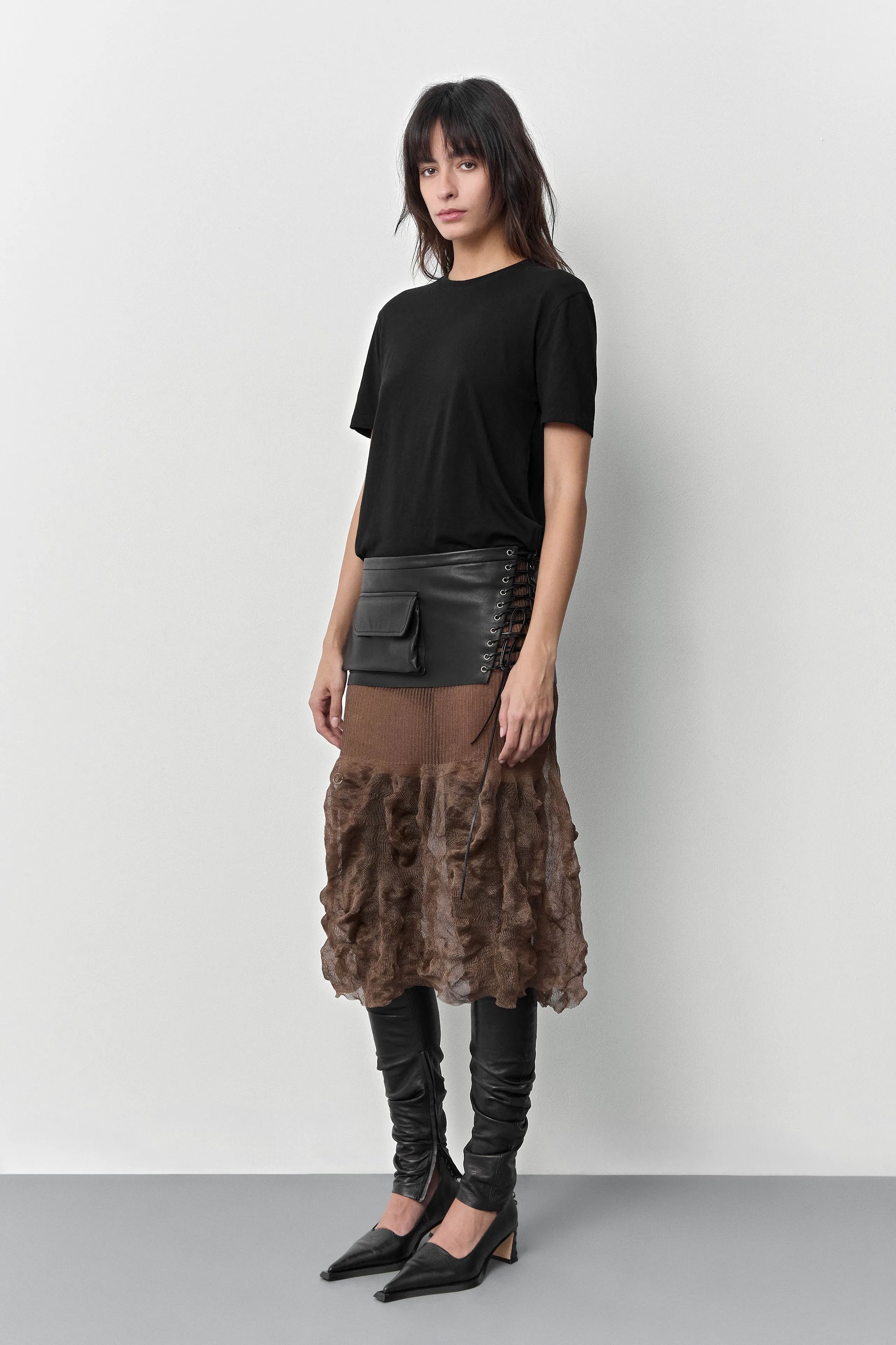 Gauri Lace Black Courts | Miista | Designed & Handmade in Europe