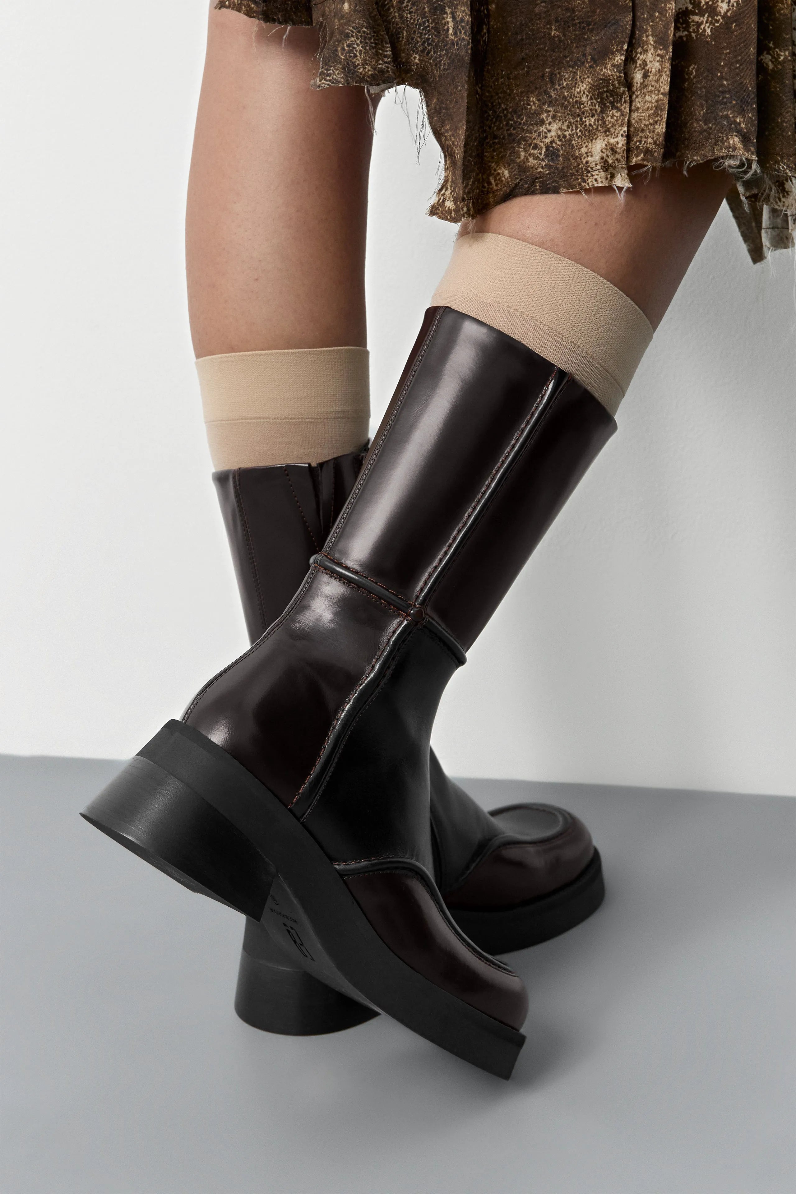 Inne Brown Boots | Miista | Designed & Handmade in Europe