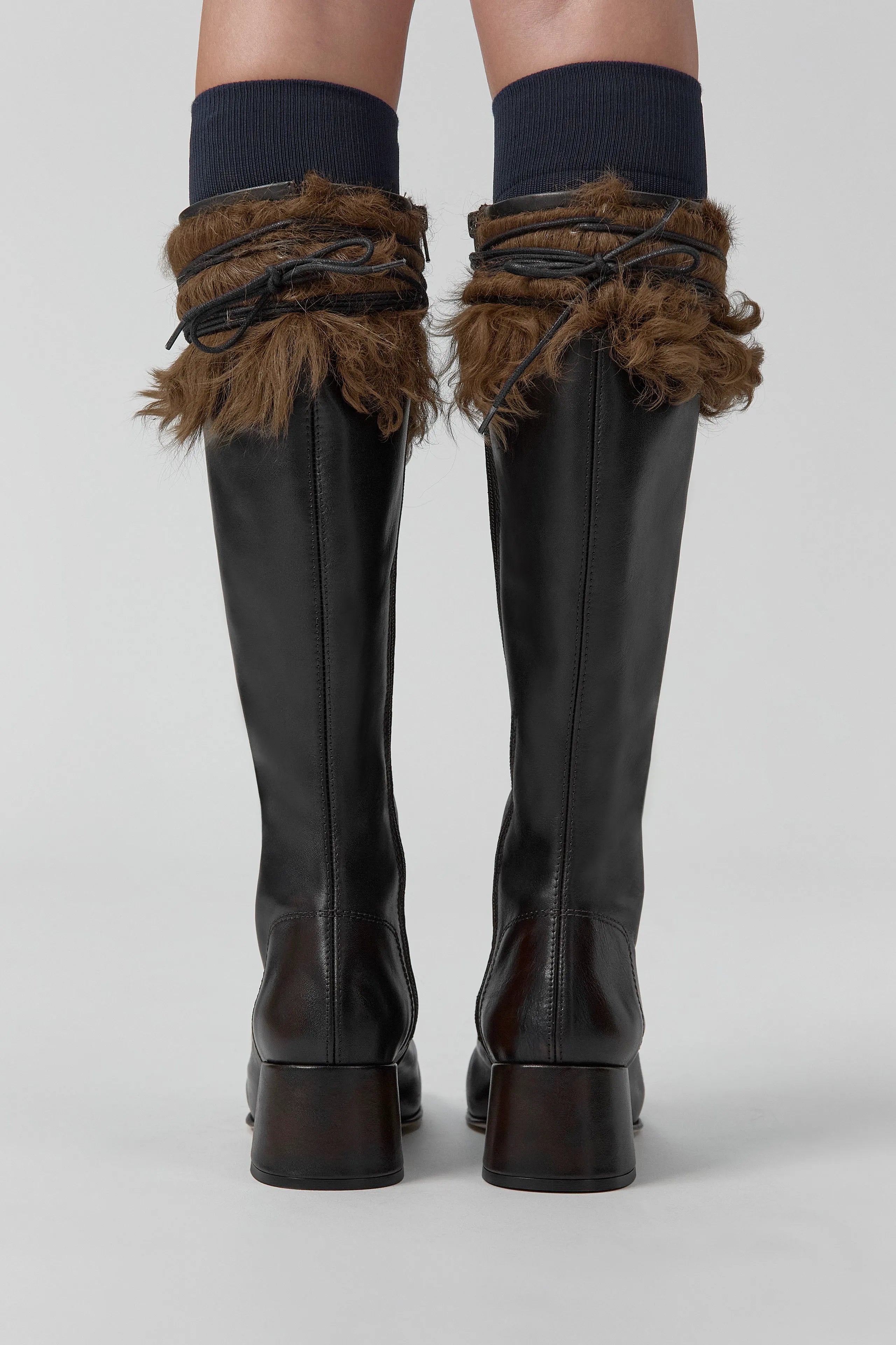 Saura Boots - Dark Brown Leather | Miista | Designed & Handmade in Europe