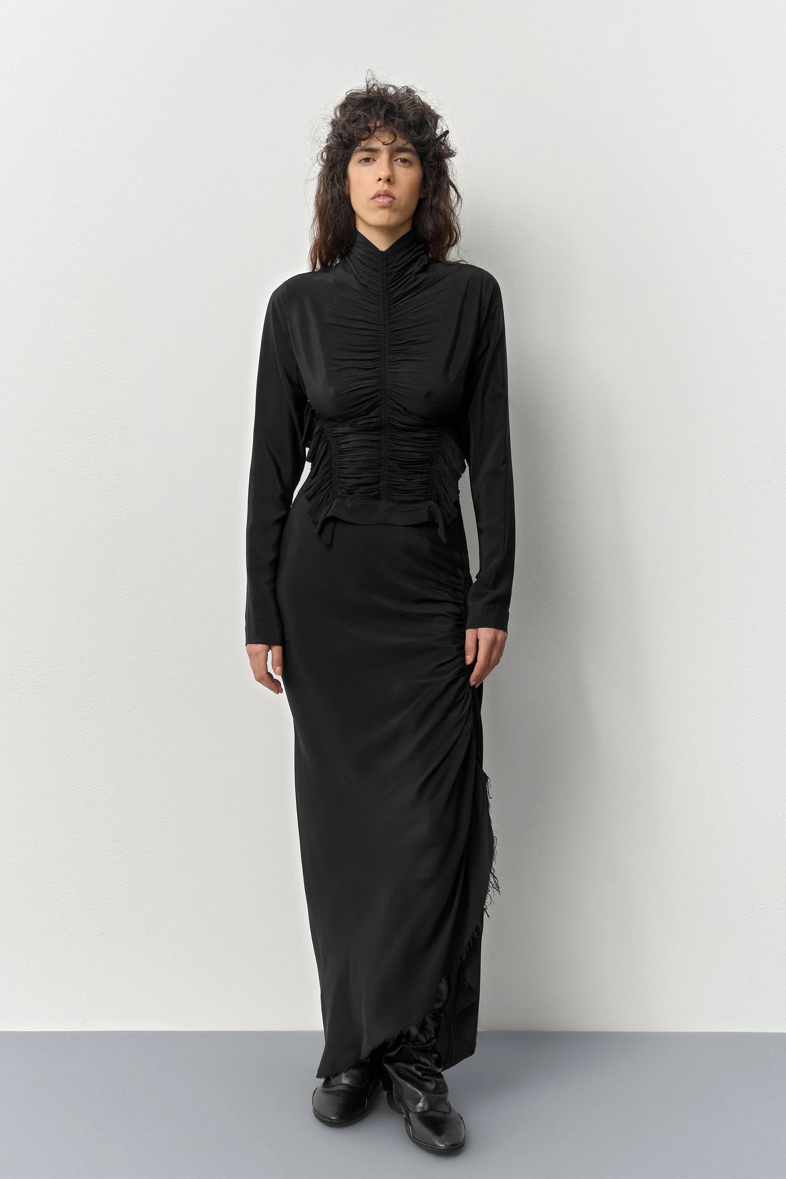 Silva Black Top | Miista | Designed & Handmade in Europe