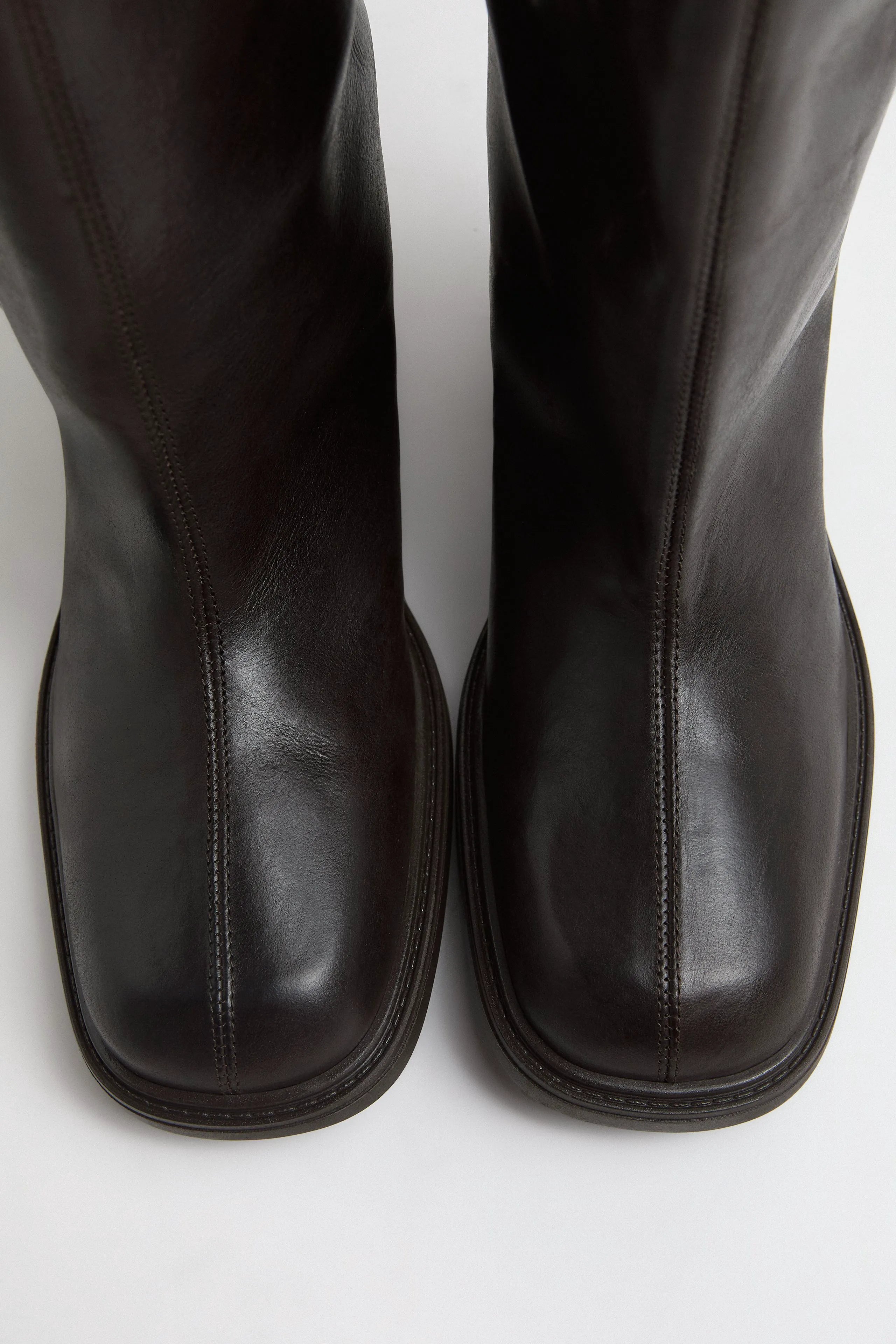 Roos Boots - Brown Leather | Miista | Designed & Handmade in Europe
