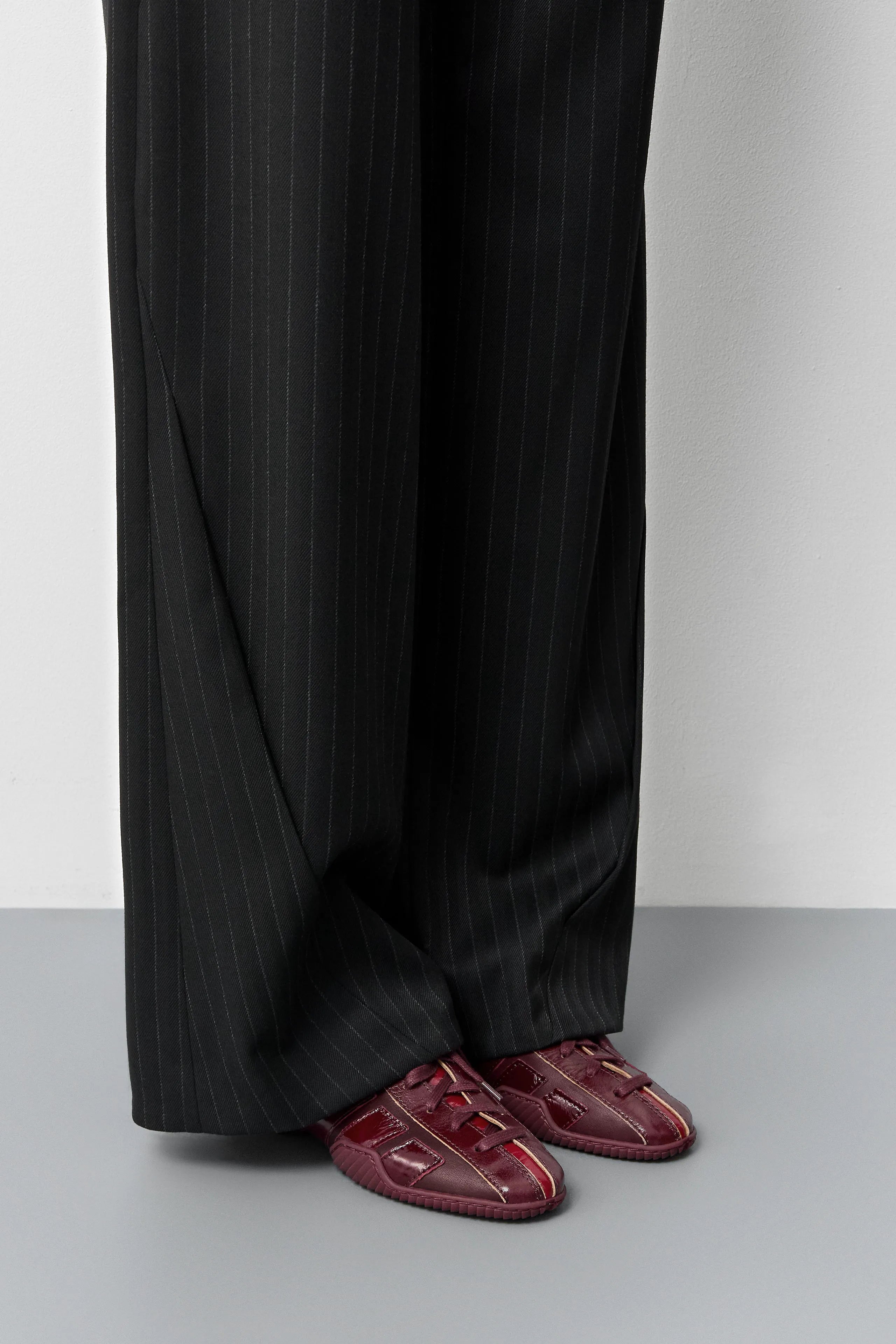 Nikoletta Burgundy Sneakers | Miista | Designed & Handmade in Europe