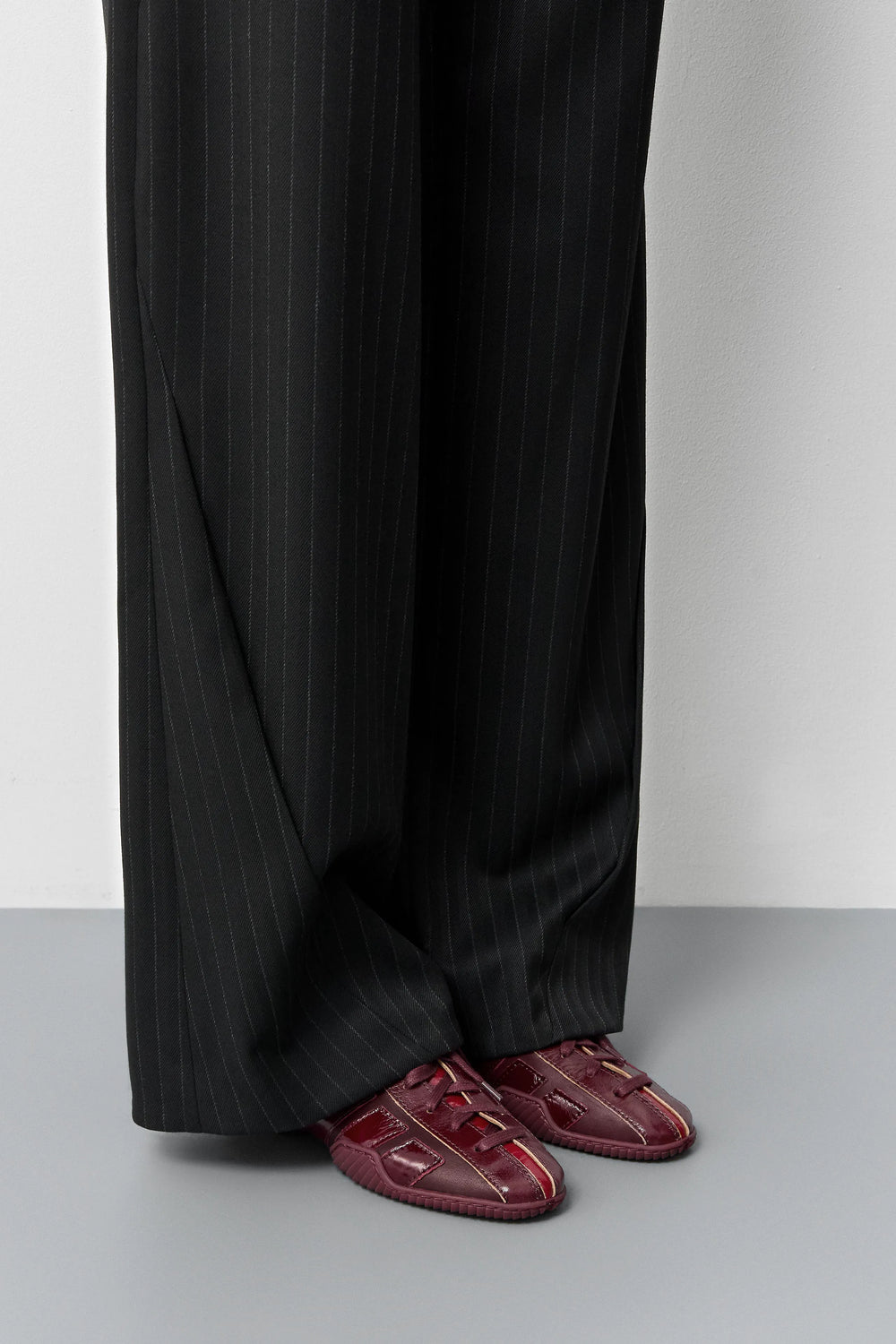 Nikoletta Burgundy Sneakers | Miista | Designed & Handmade in Europe