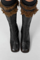 Saura Boots - Dark Brown Leather | Miista | Designed & Handmade in Europe