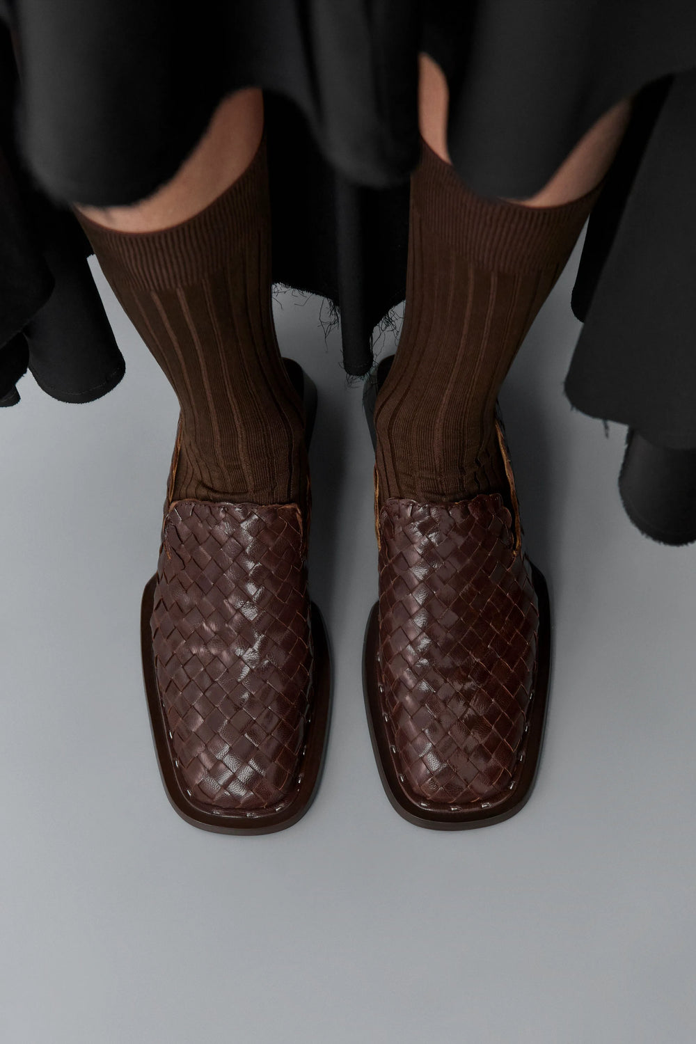 Skye Brown Loafers | Miista | Designed & Handmade in Europe