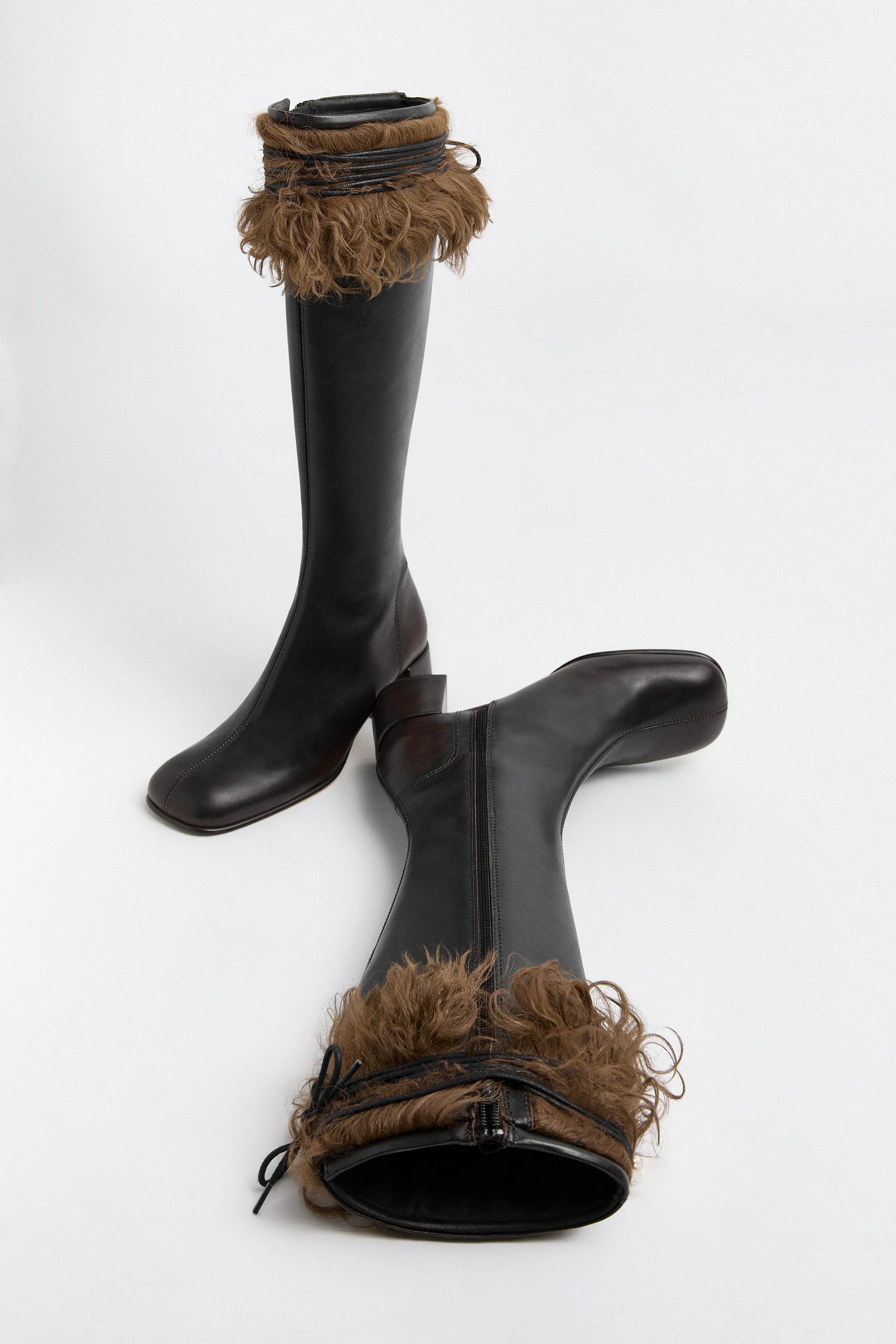 Saura Boots - Dark Brown Leather | Miista | Designed & Handmade in Europe