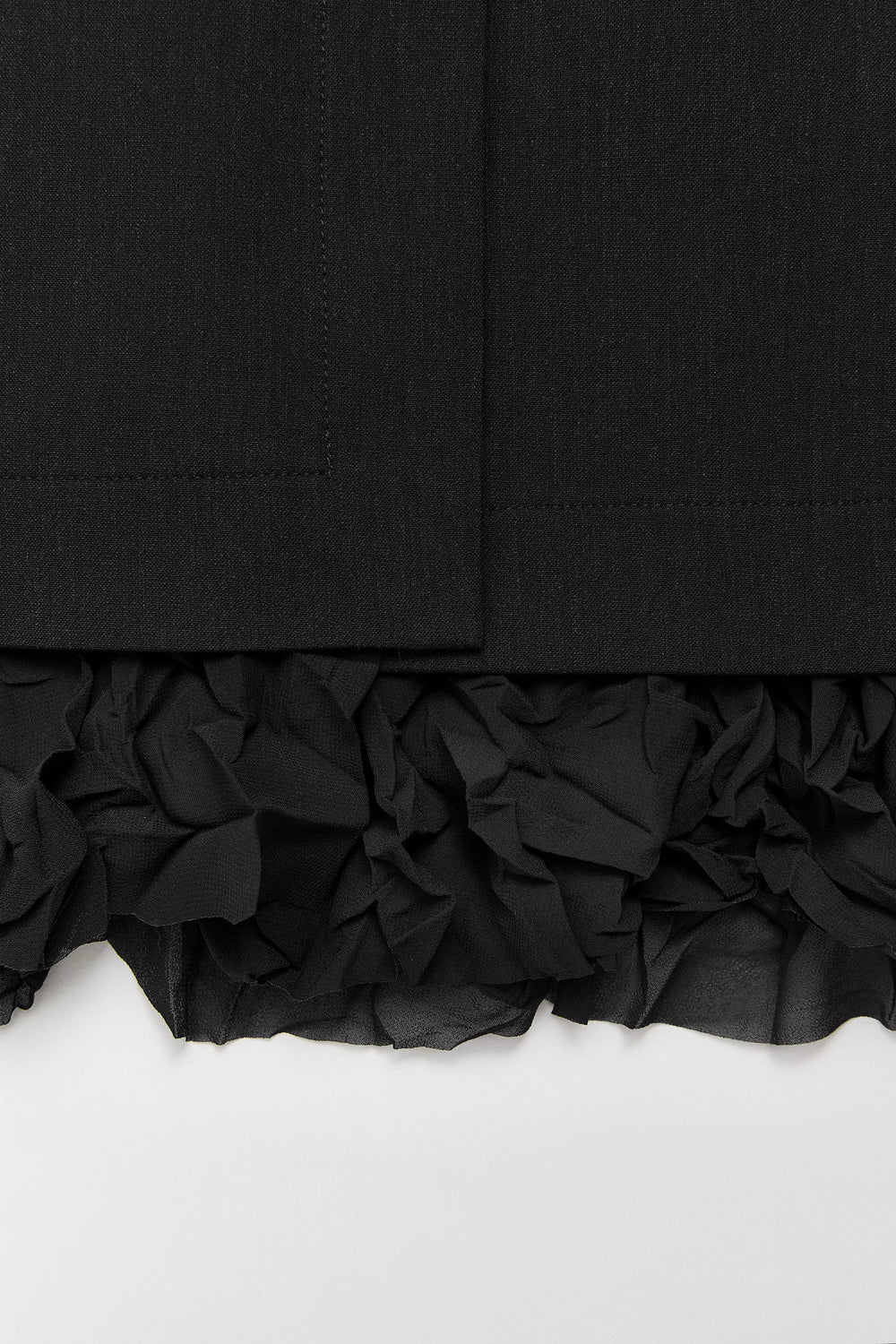 Berenice Black Mini Skirt | Miista | Designed & Handmade in Europe