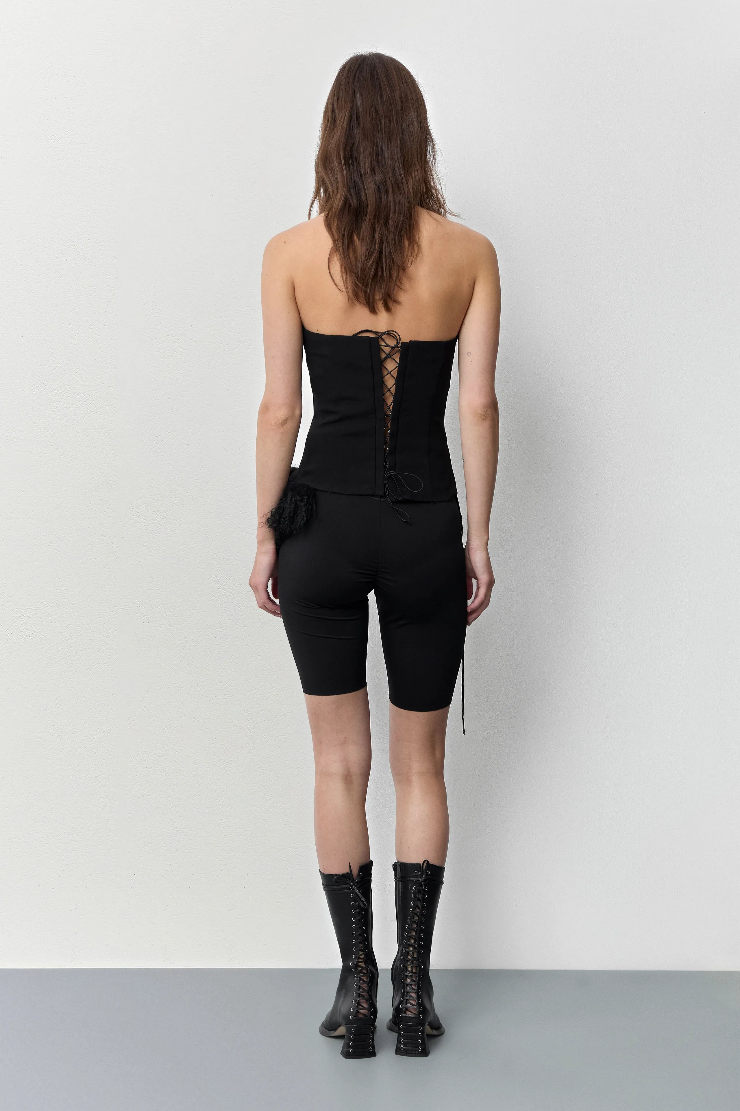 Tilma Black Top | Miista | Designed & Handmade in Europe