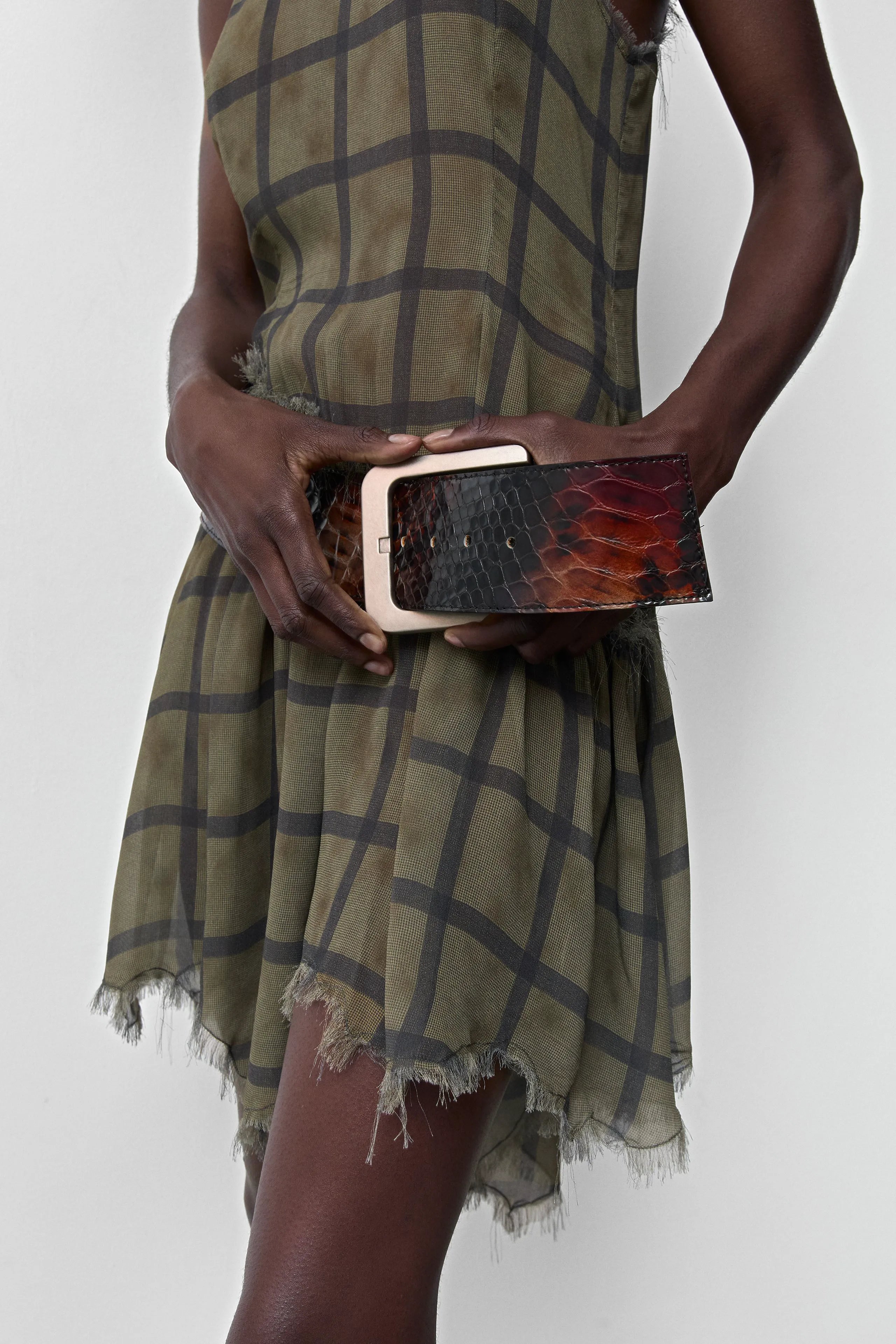 New Erika Snake Brown Belt | Miista | Designed & Handmade in Europe