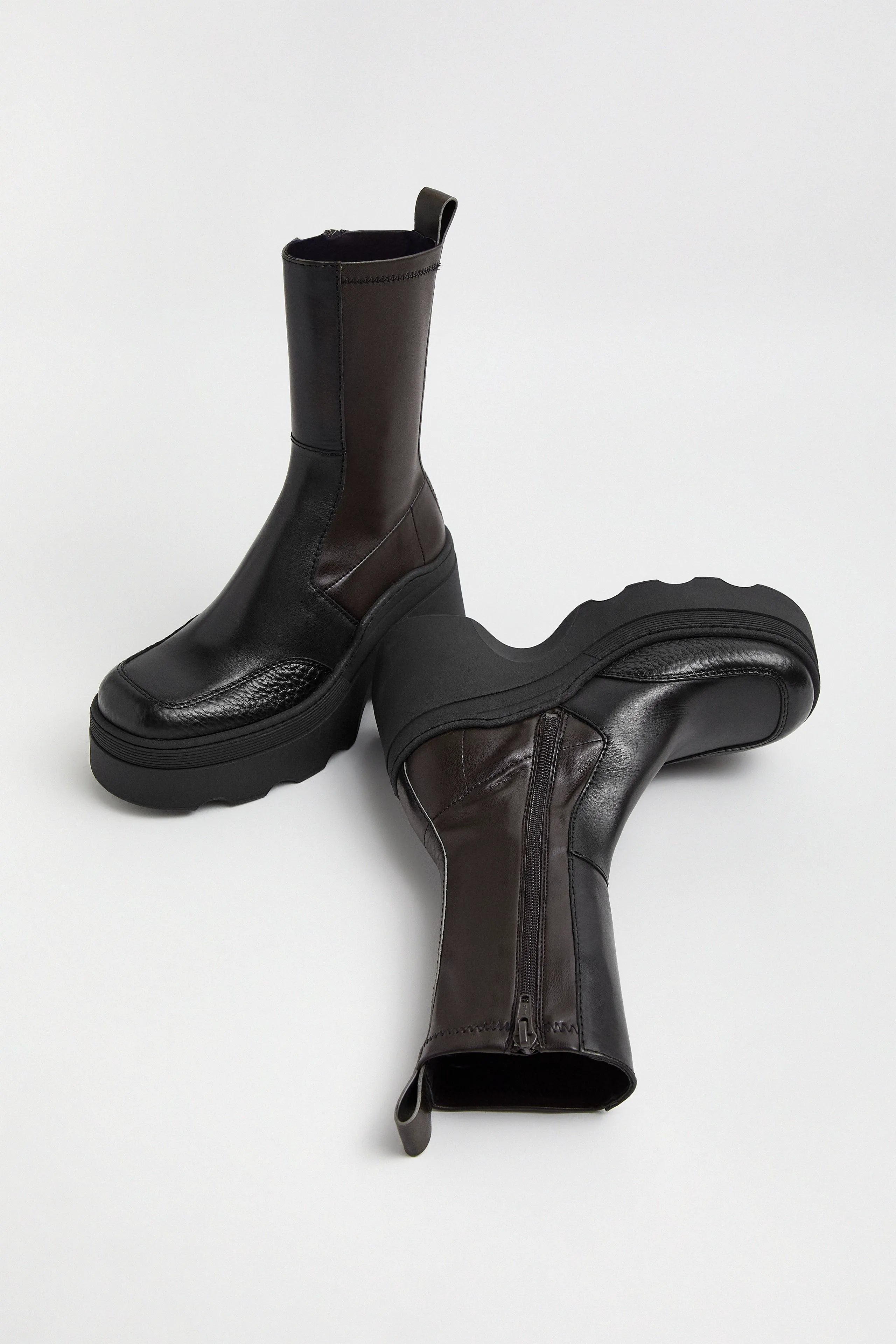 Deandra Brushed Brown Boots | Miista | Designed & Handmade in Europe