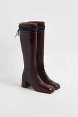 Saura Boots - Brown Leather | Miista | Designed & Handmade in Europe