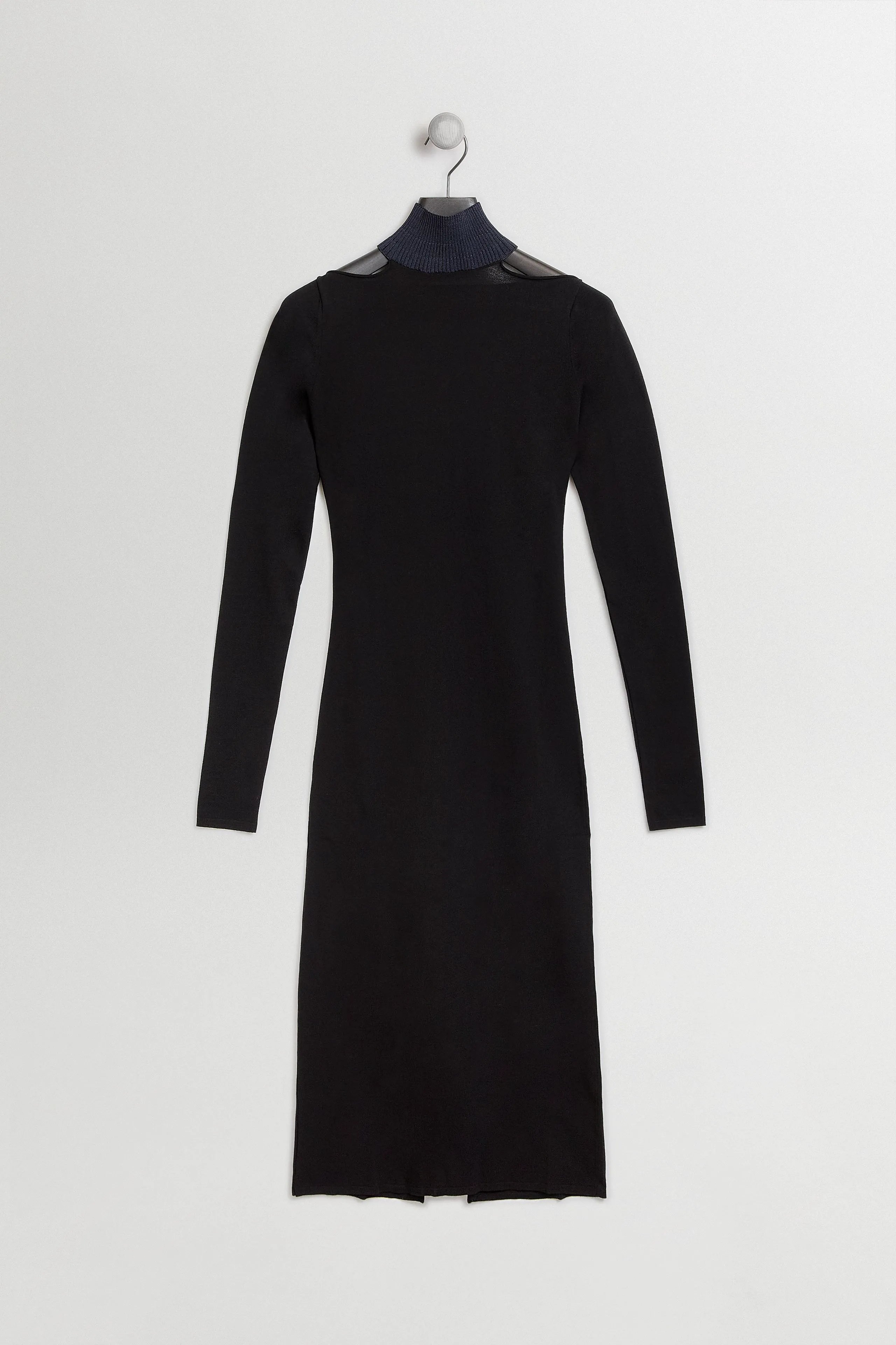 Marina Dress -  Black Extra Fine Merino Knit | Miista | Designed & Handmade in Europe