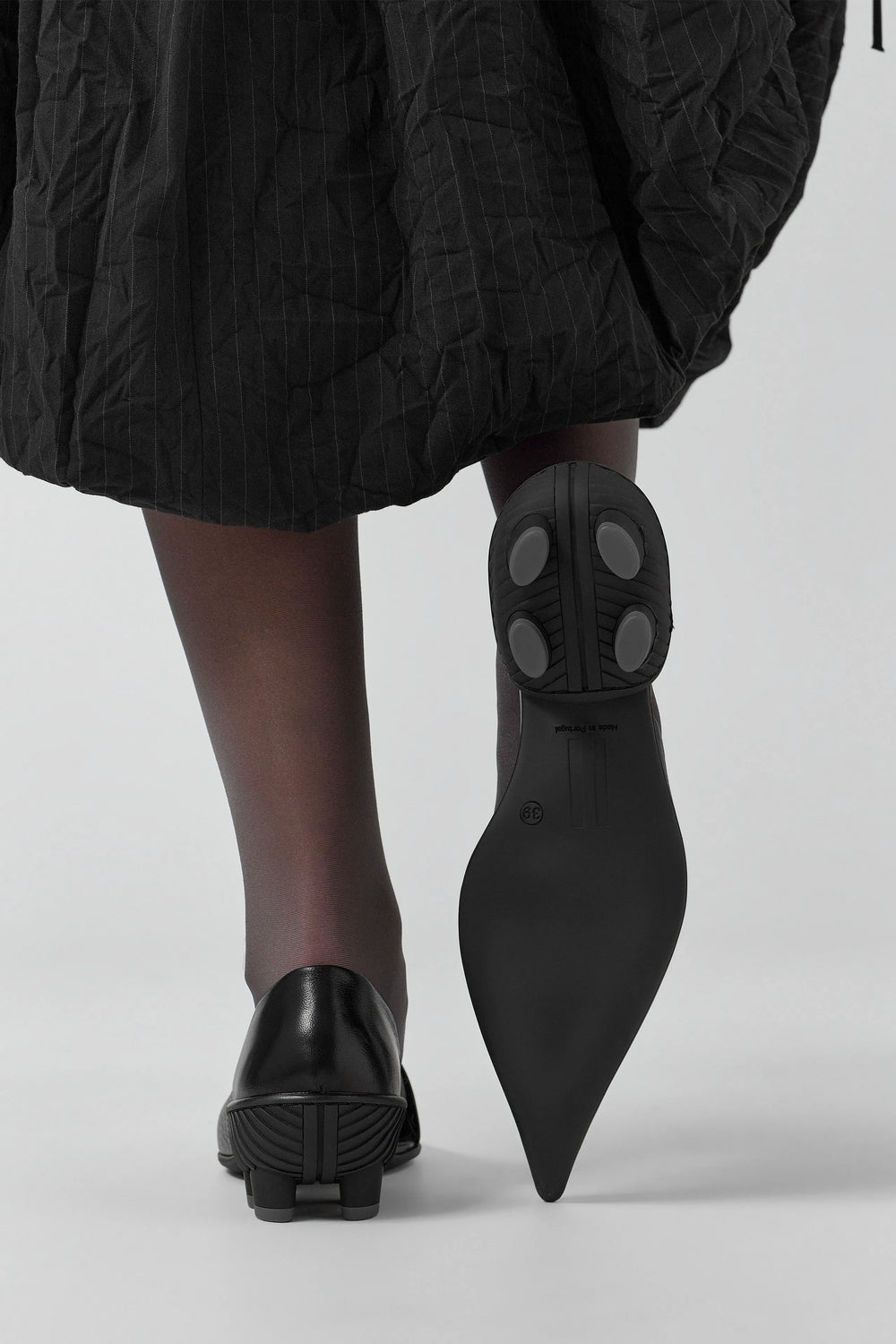 Delt Black Courts | Miista | Designed & Handmade in Europe