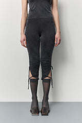 Malina Black Capri Pant | Miista | Designed & Handmade in Europe