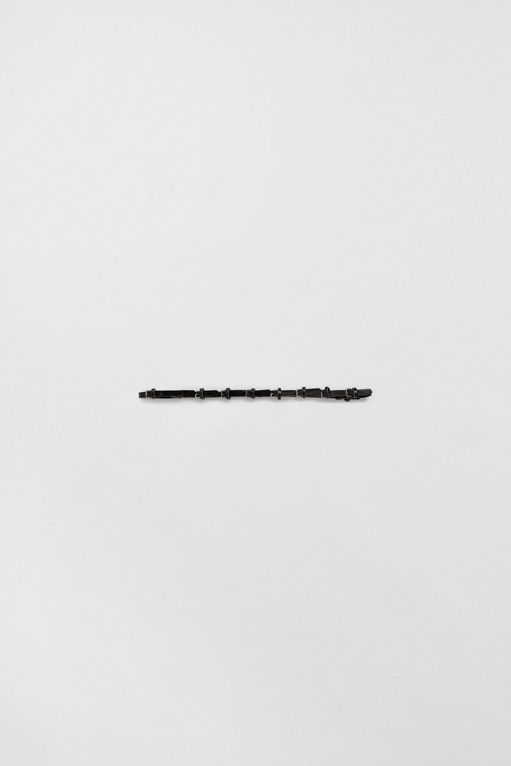 Bucci Black Mini Buckles Leather Belt | Miista | Designed & Handmade in Europe