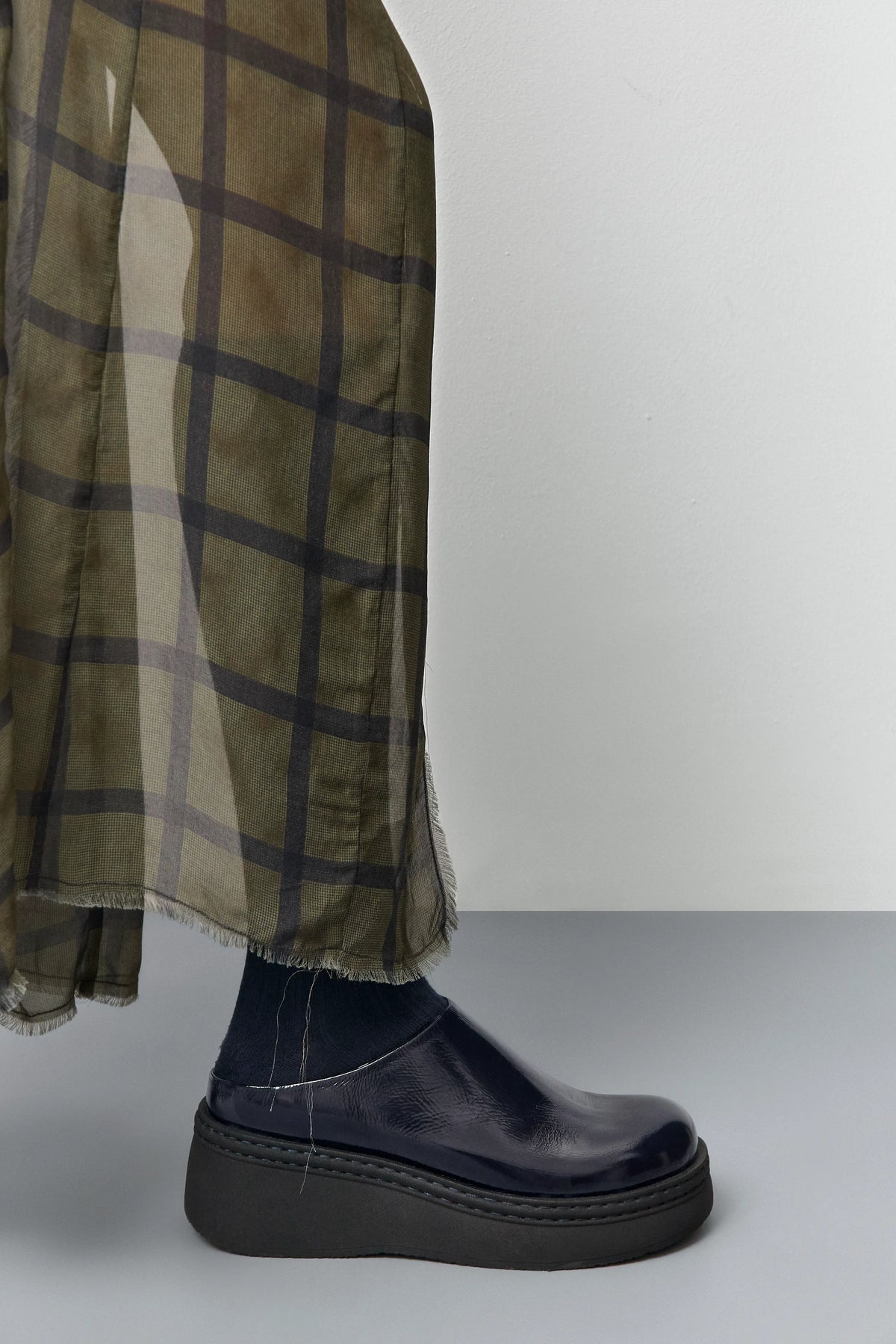 Kristi Navy Pull Mules | Miista | Designed & Handmade in Europe