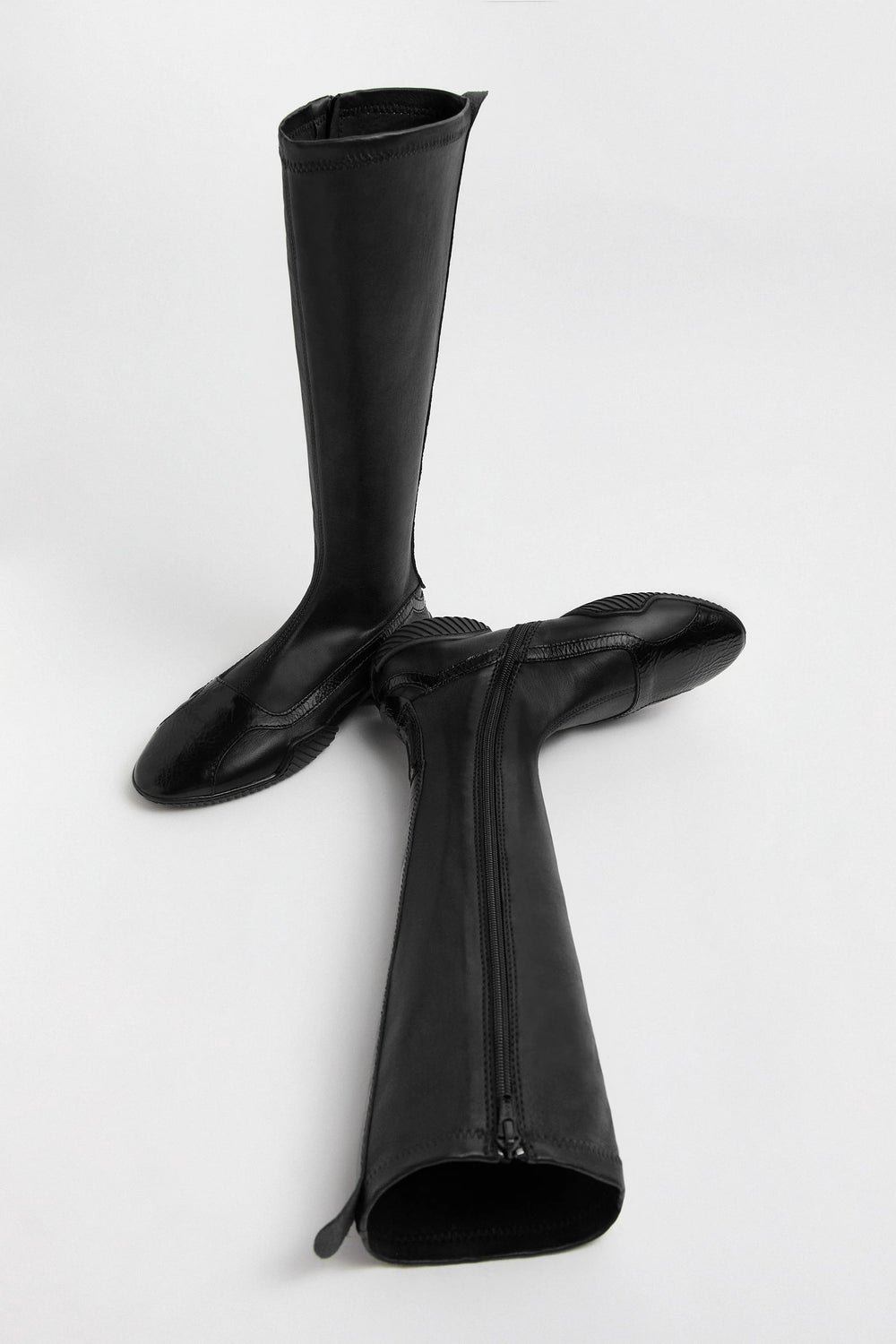 Roderica Black Strech Boots | Miista | Designed & Handmade in Europe