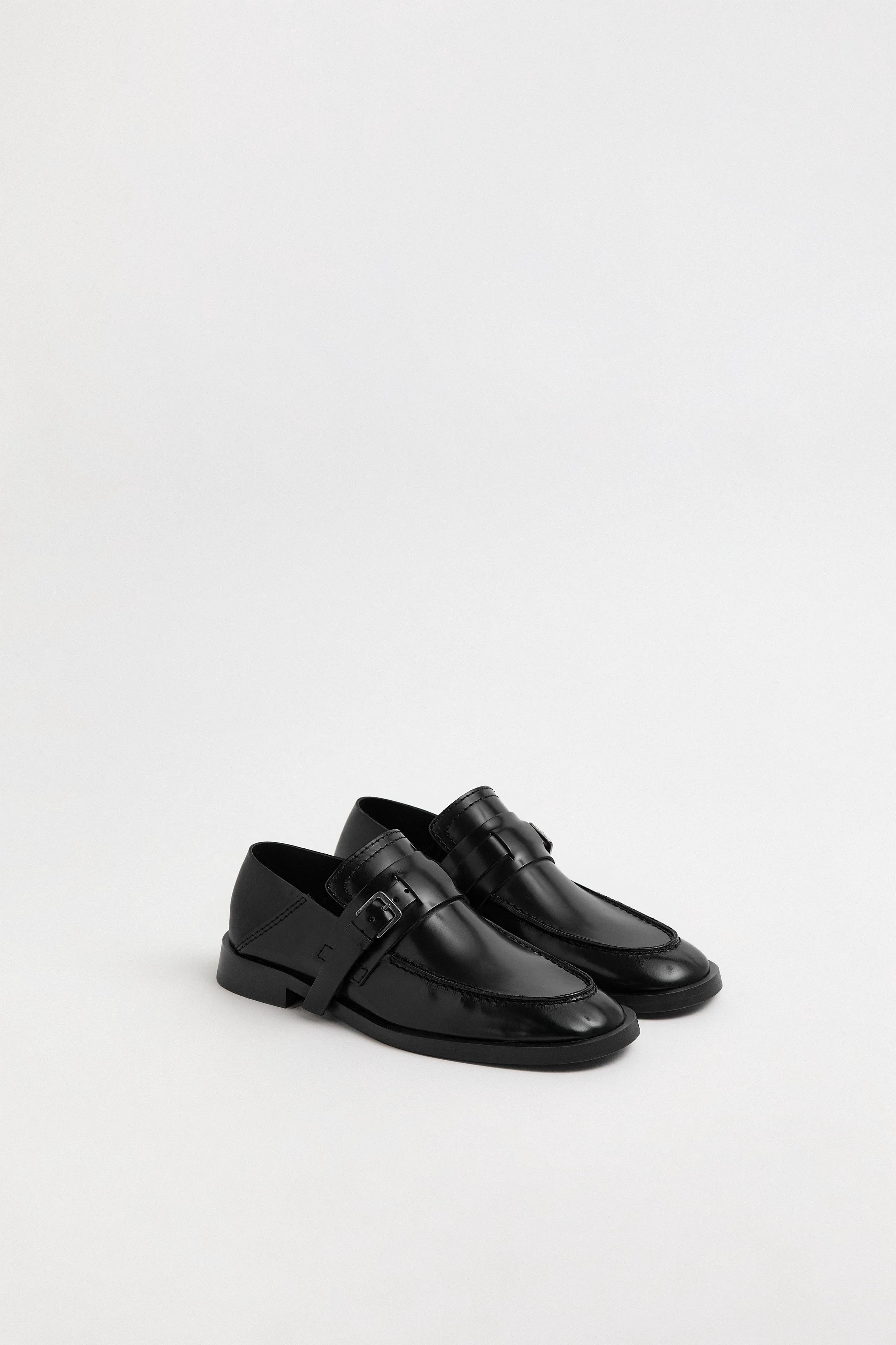 Els Mules  - Black Leather | Miista | Designed & Handmade in Europe