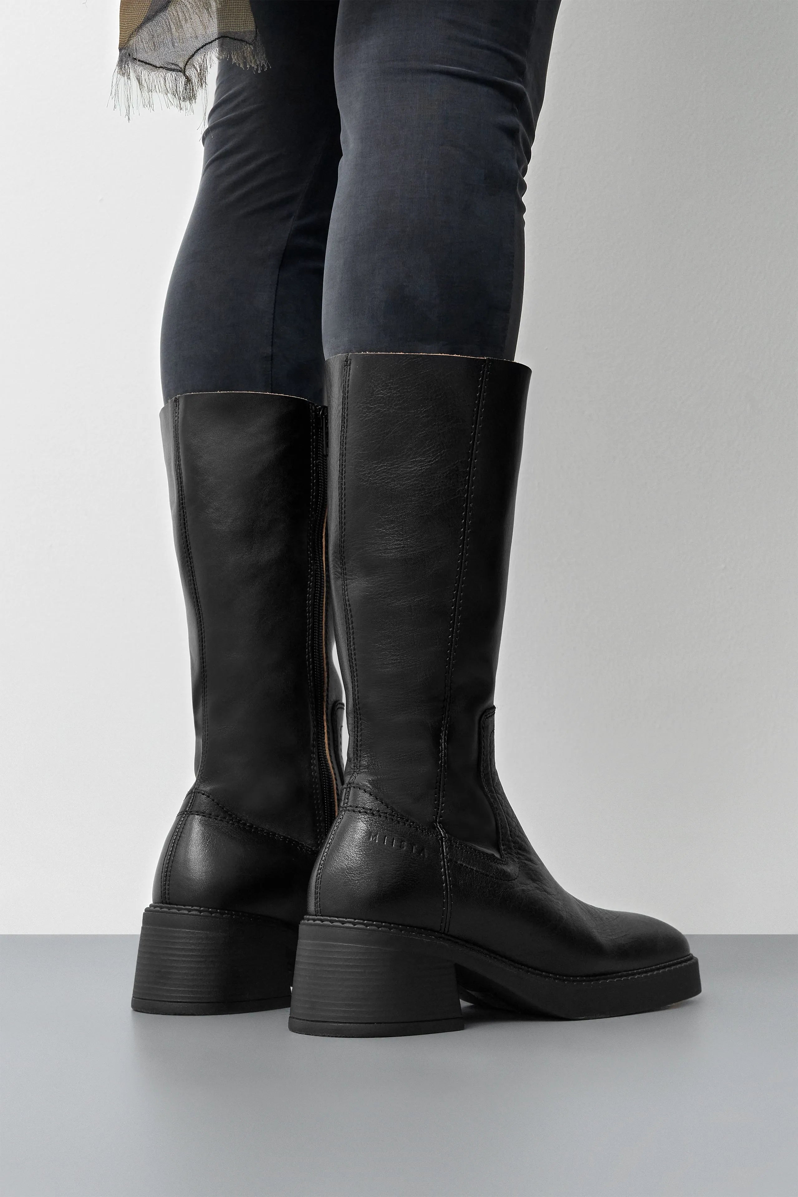 Marlies Black Boots | Miista | Designed & Handmade in Europe
