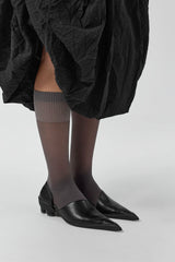 Delt Black Courts | Miista | Designed & Handmade in Europe