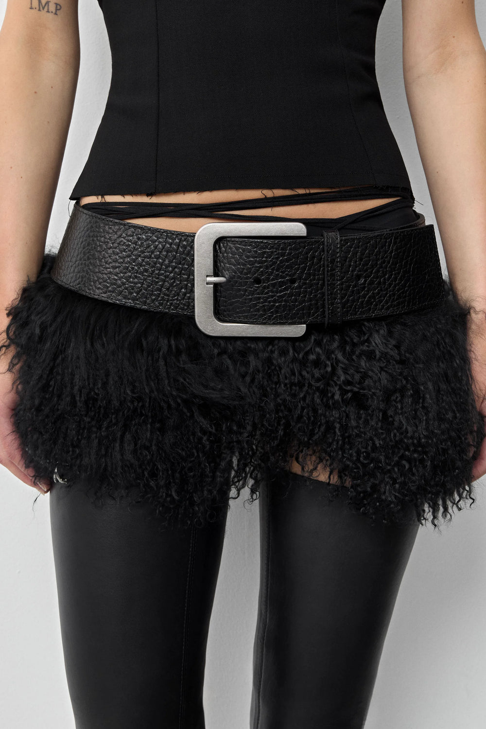 New Erika Black Belt | Miista | Designed & Handmade in Europe