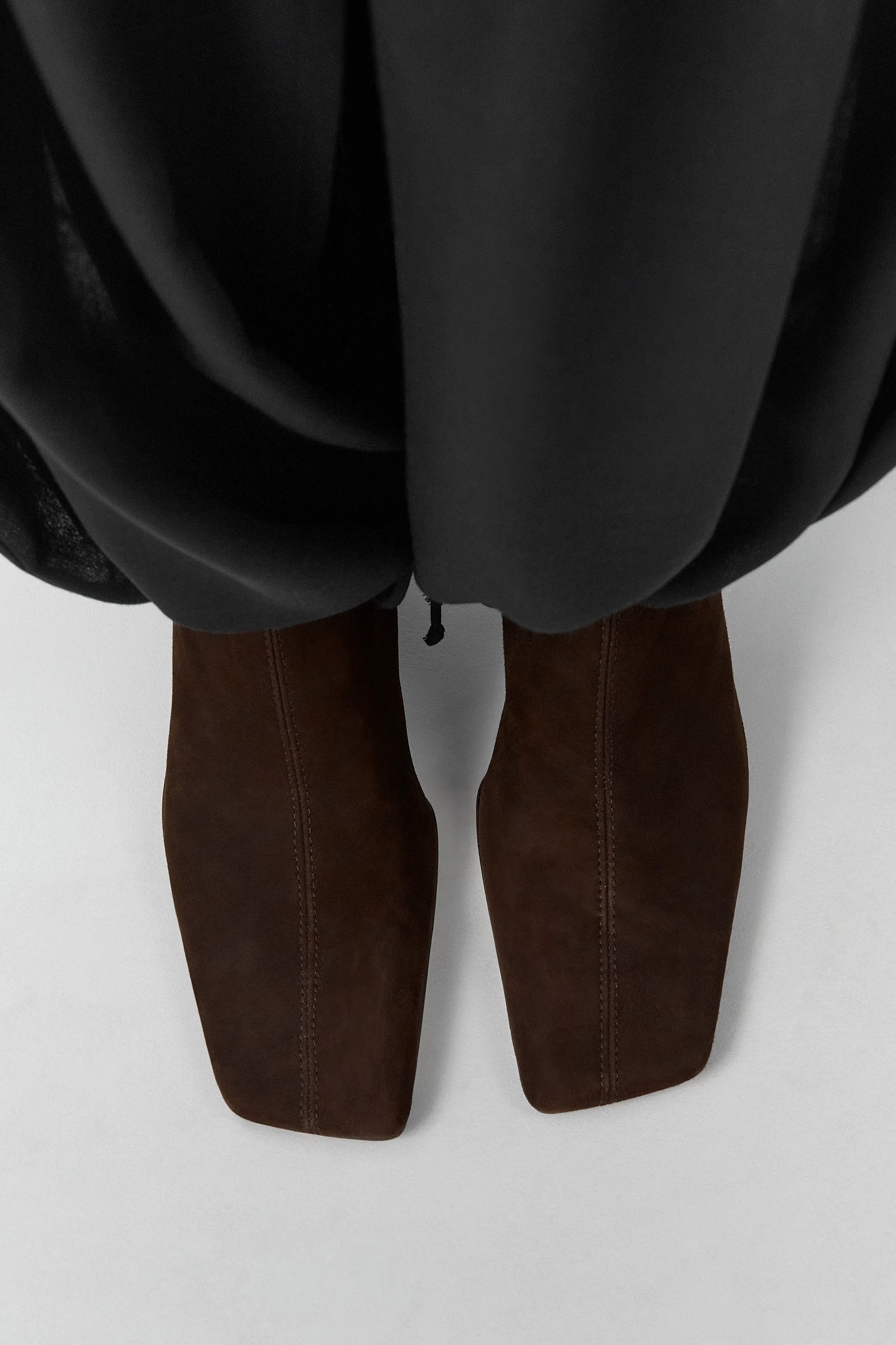 Sulay Boots - Dark Brown Suede Leather | Miista | Designed & Handmade in Europe