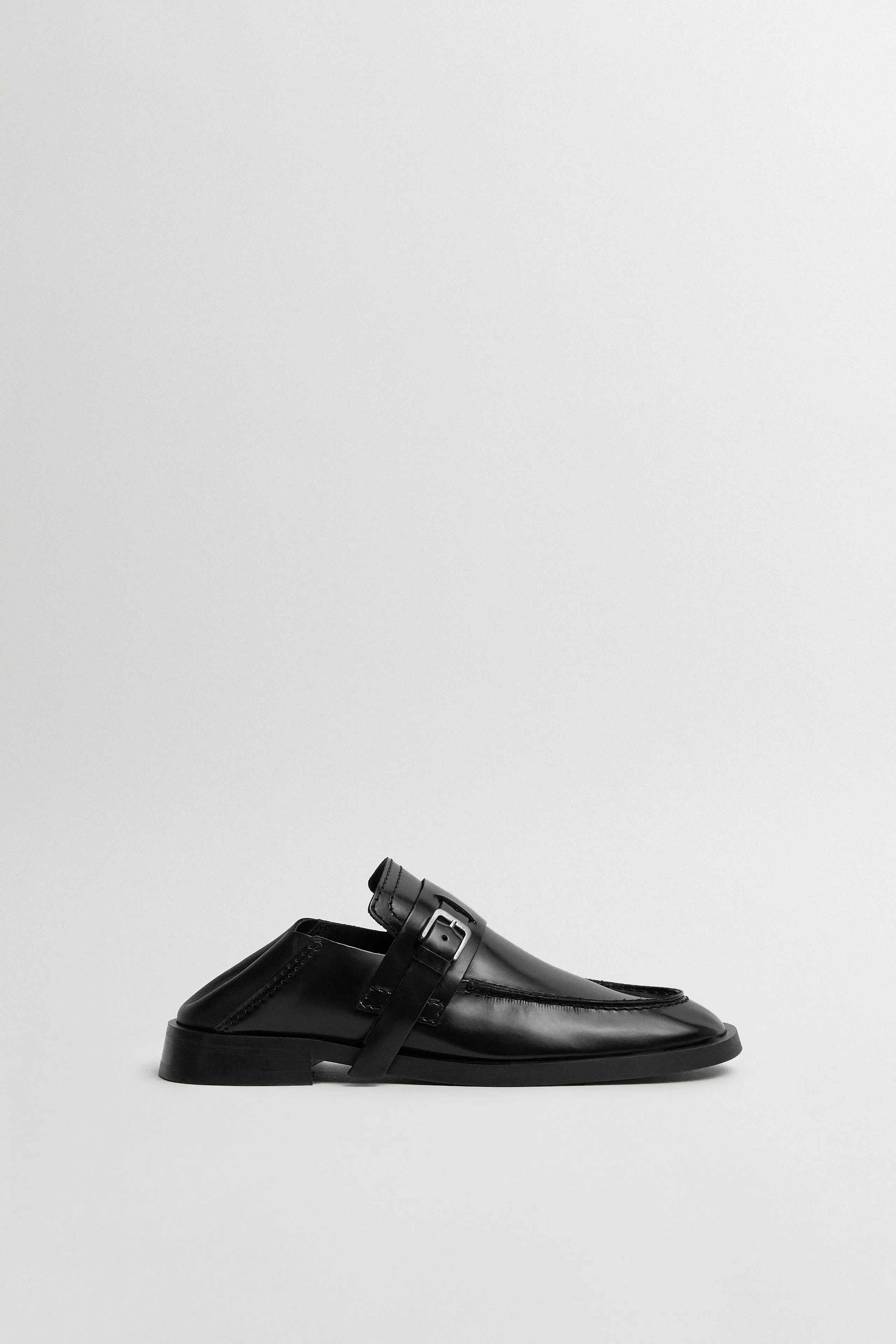 Els Mules  - Black Leather | Miista | Designed & Handmade in Europe