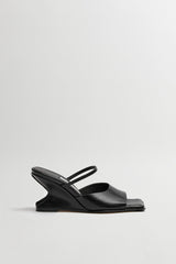 Egle Black Sandals | Miista | Designed & Handmade in Europe
