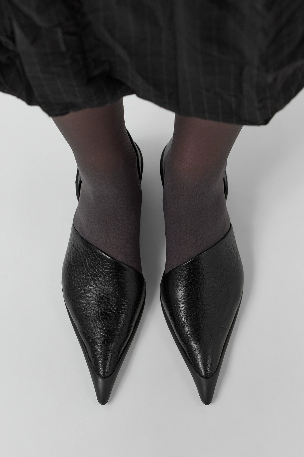 Delt Black Courts | Miista | Designed & Handmade in Europe