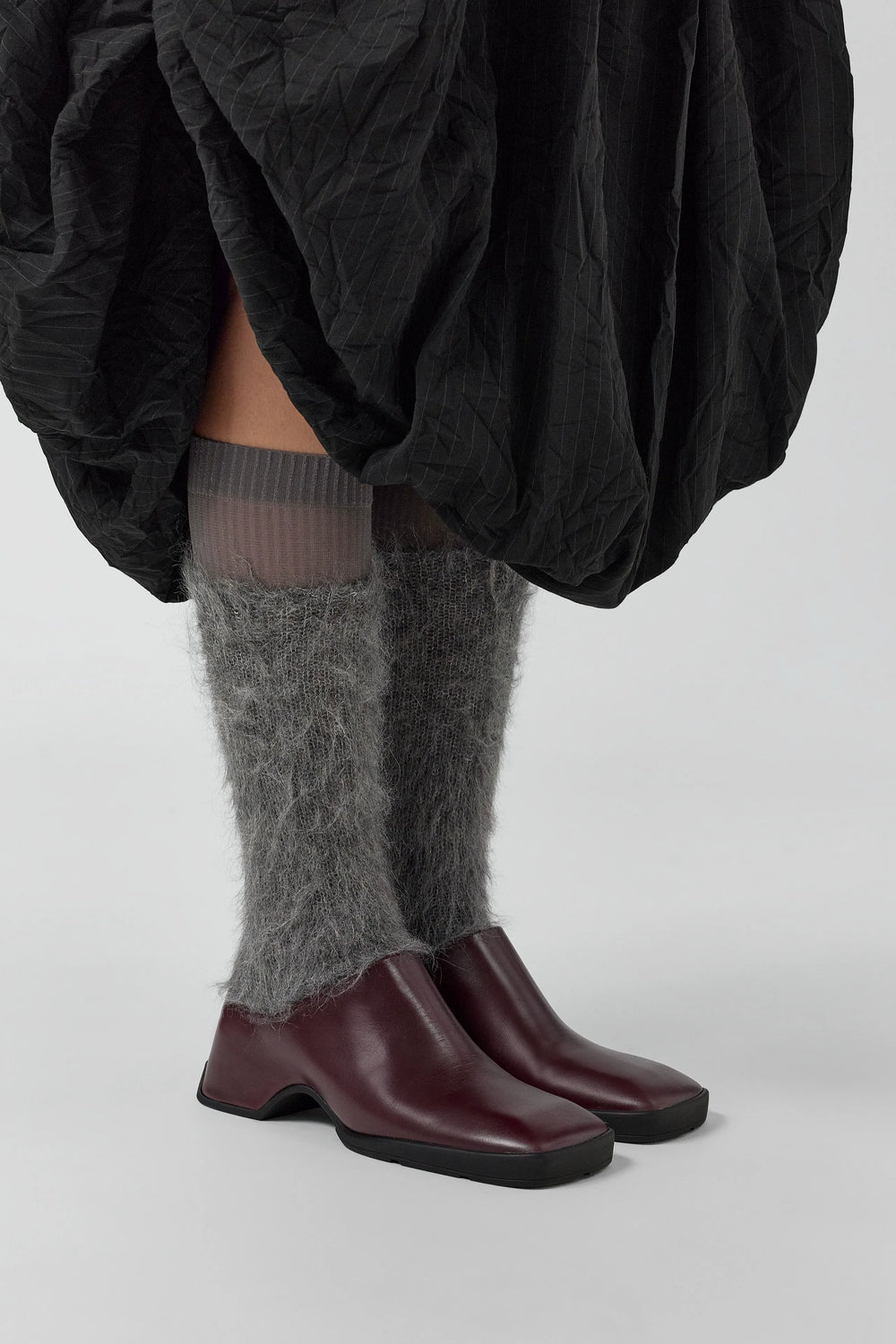 Amoy Burgundy Mules | Miista | Designed & Handmade in Europe